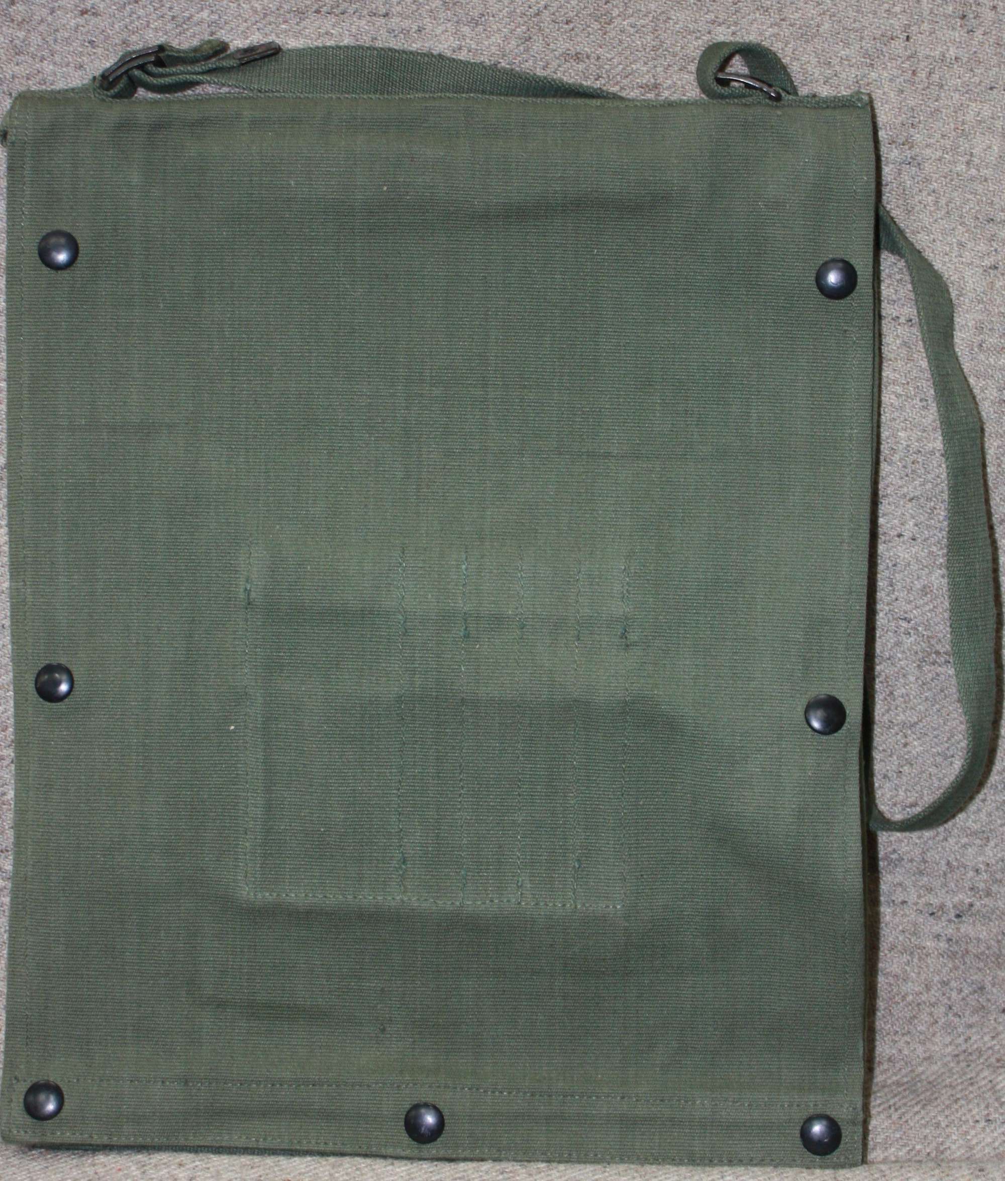 A LARGE SIZE 44 PATTERN WEBBING MAP CASE 1945 DATED EXAMPLE