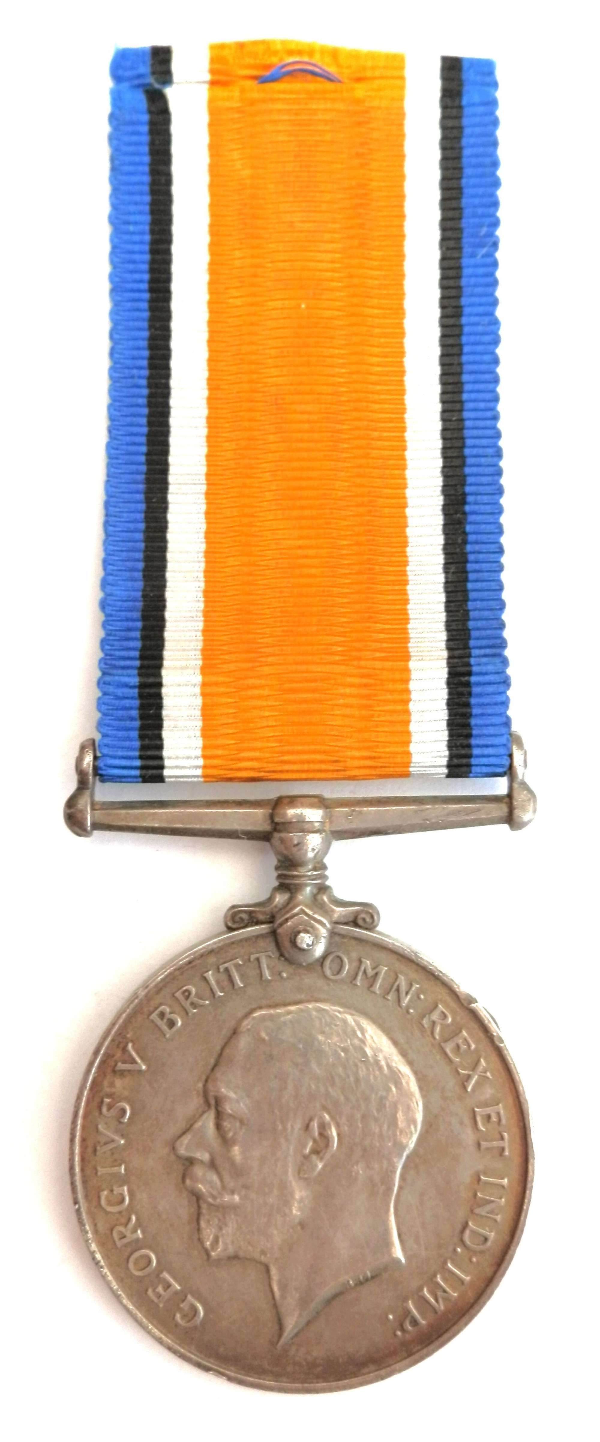 British War Medal. Sergeant Walter Osborne. East Surrey Regt. M.S.M.
