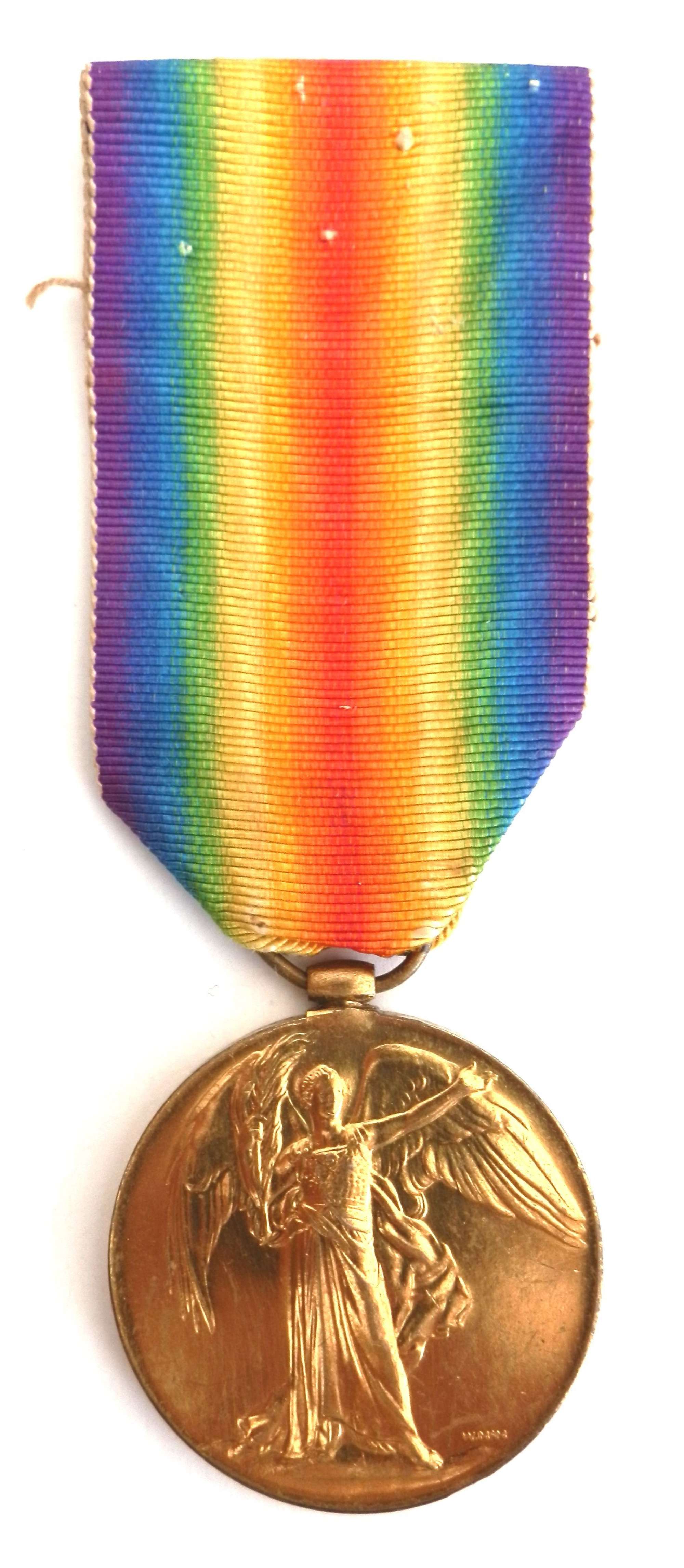 Victory Medal. Private Samuel Butler. 2nd Bn. Royal Berkshire Regiment
