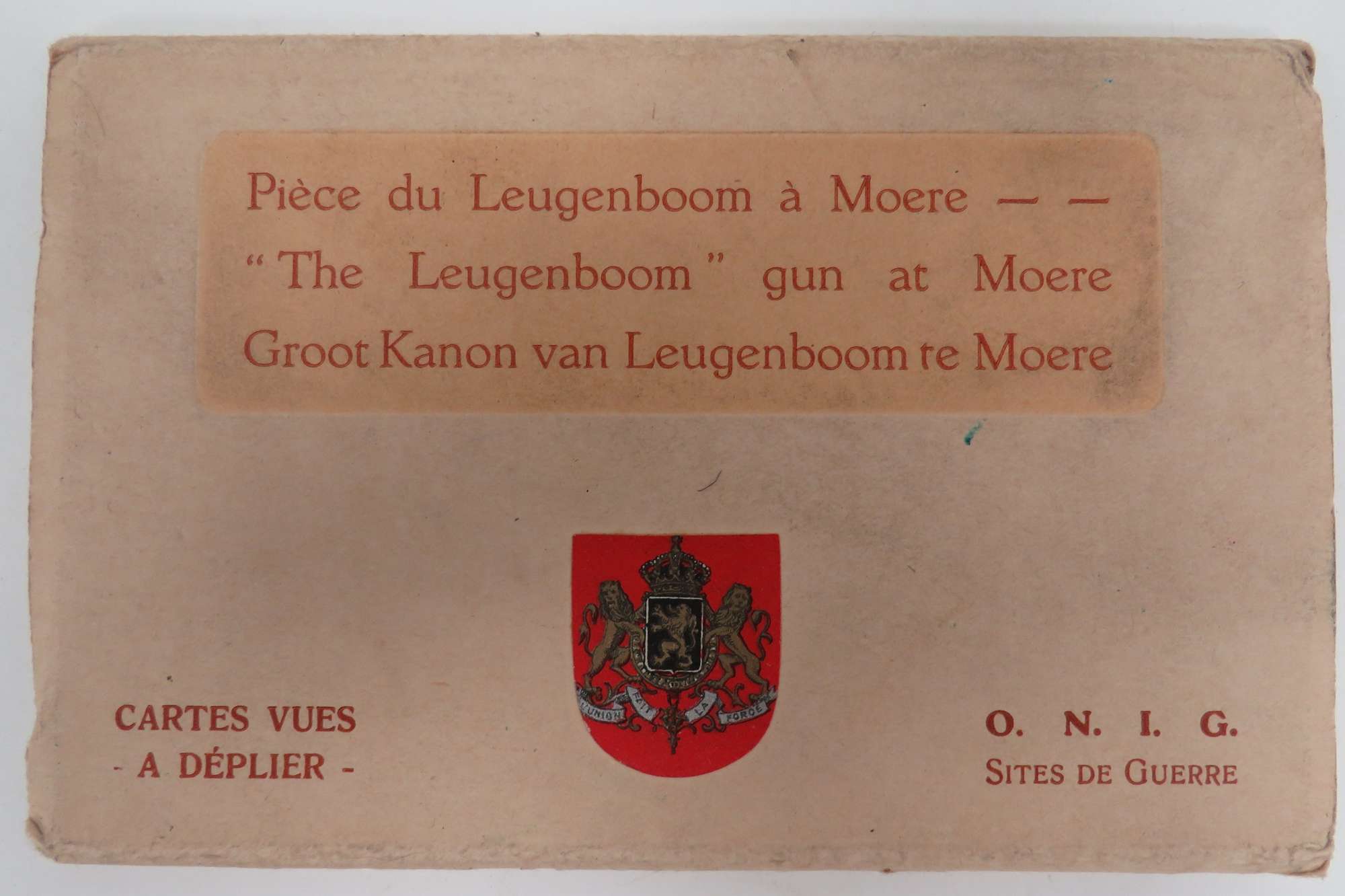 Leugenboom Gun at Moere Postcard Booklet