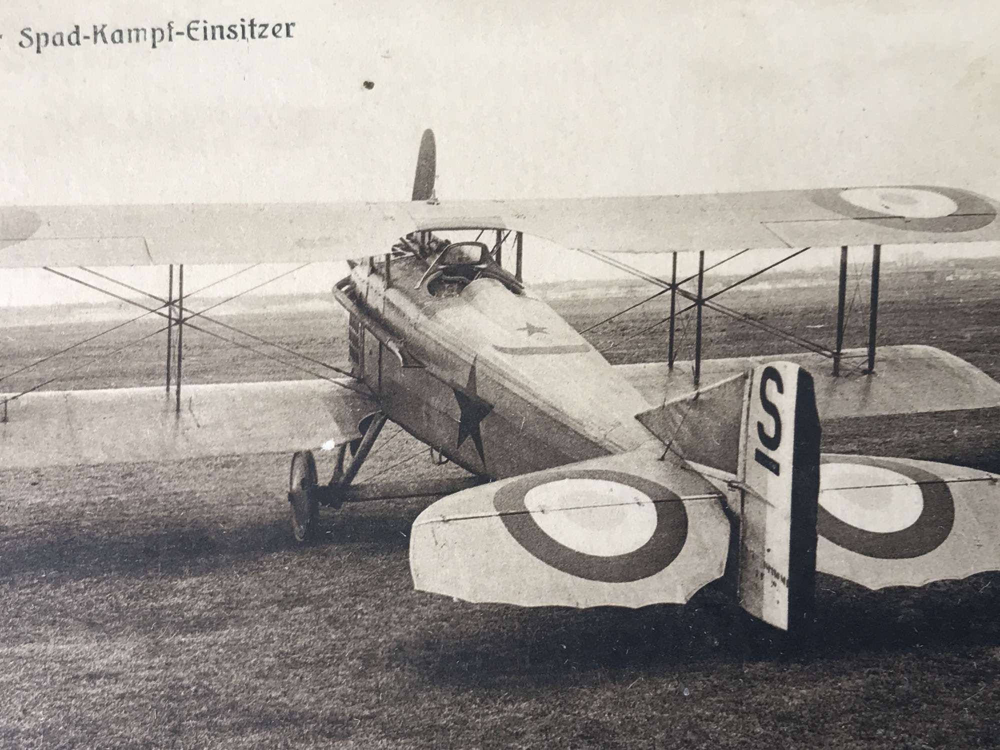Captured  French Spad Fighter