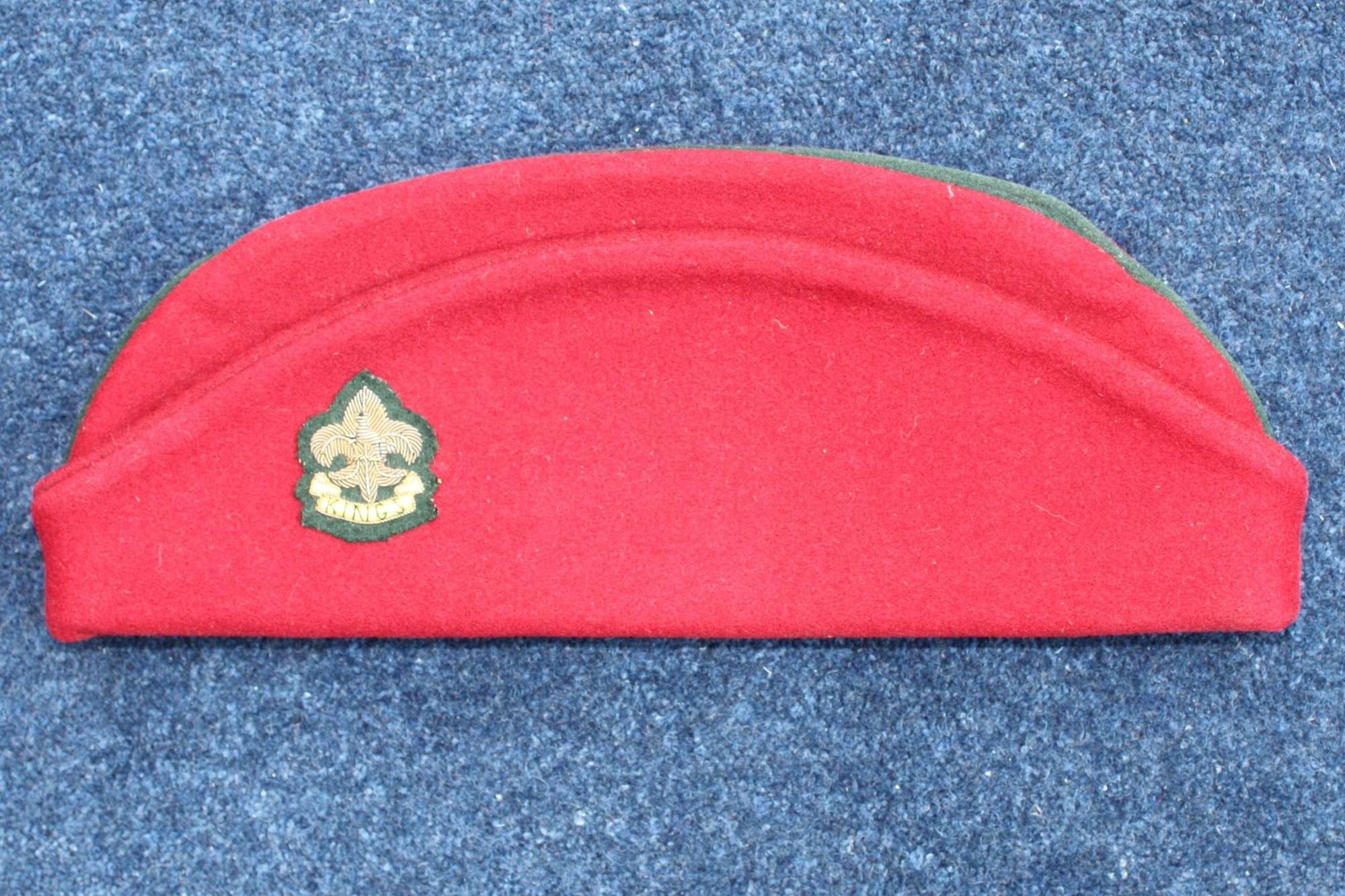 Post WW2 British Army Torin Cap Side : Kings Liverpool & Manchester Re