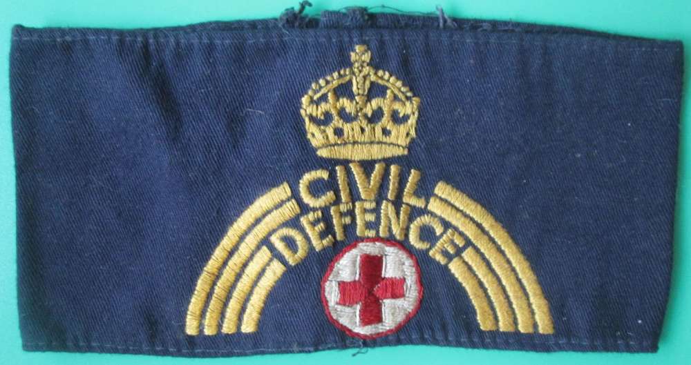 A MEDICS CIVIL DEFENCE ARMBAND