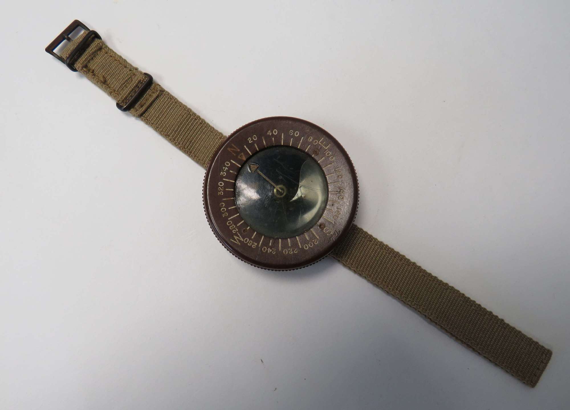 Scarce WW2 American Airborne Wrist Compass