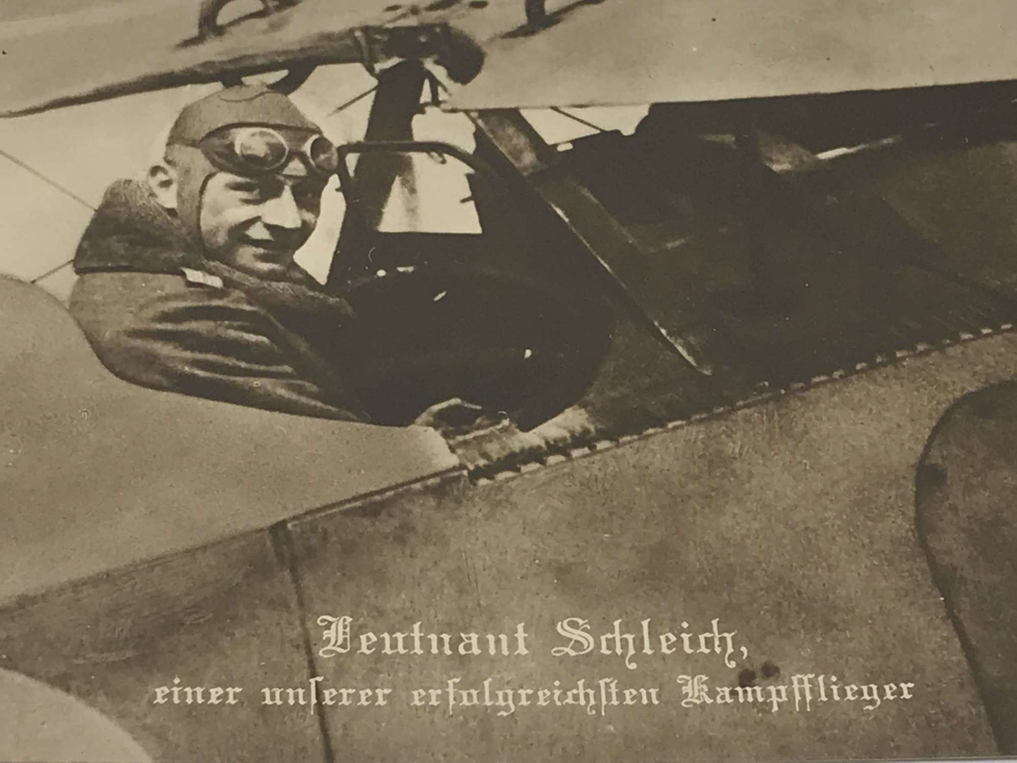 Postcard of Hauptmann Eduard Ritter Von Schleich