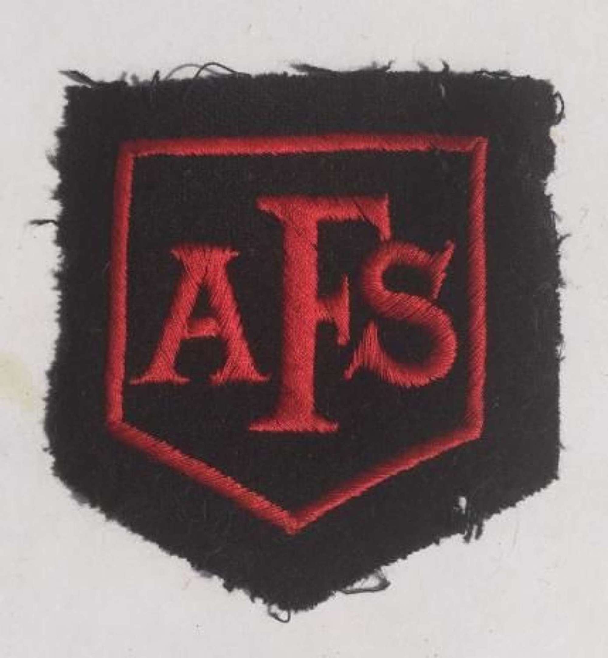 Original AFS Patch Auxiliary Fire Service Insignia