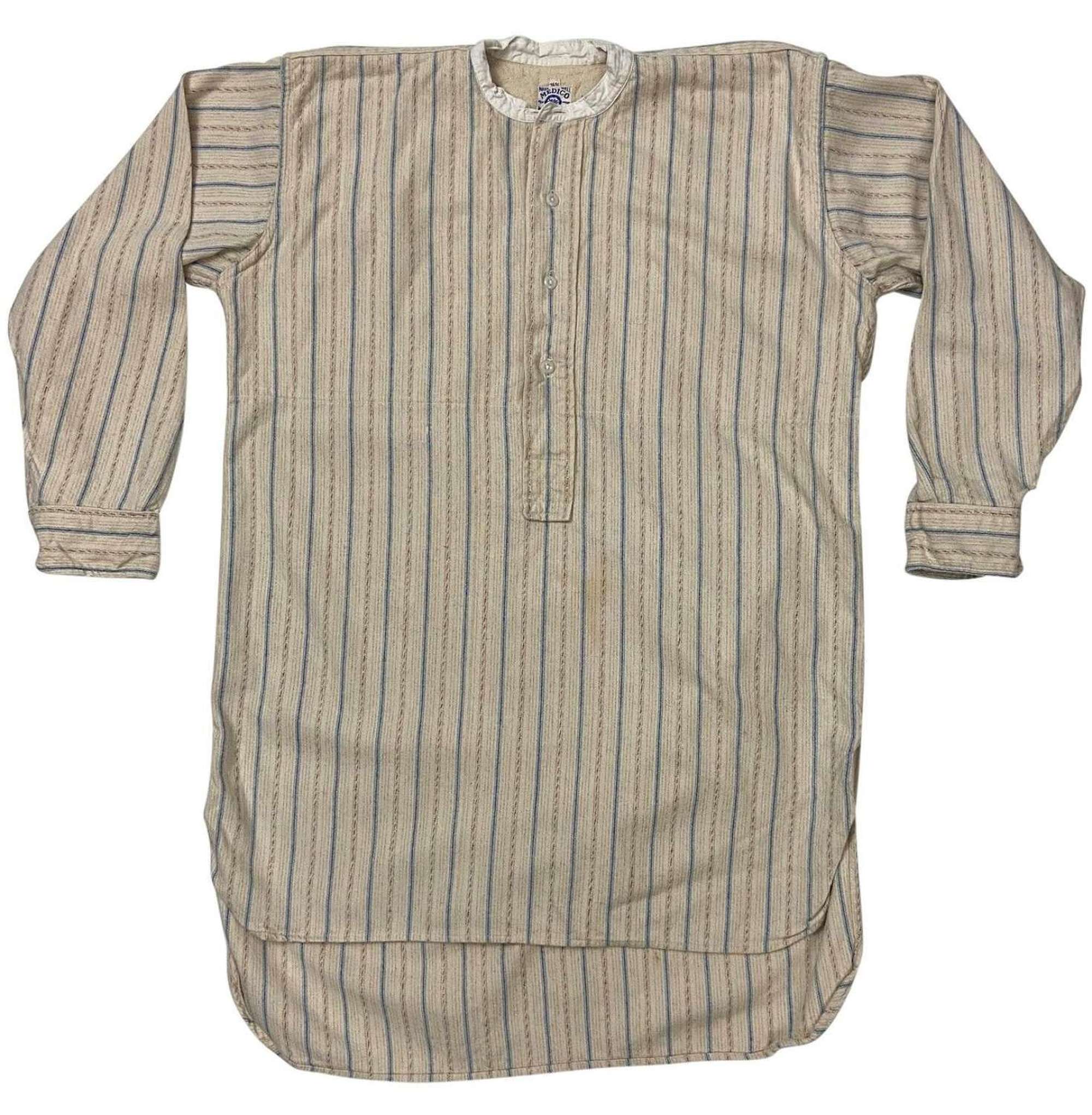 Original 1930s Striped Flannel Stripe by 'Medico'