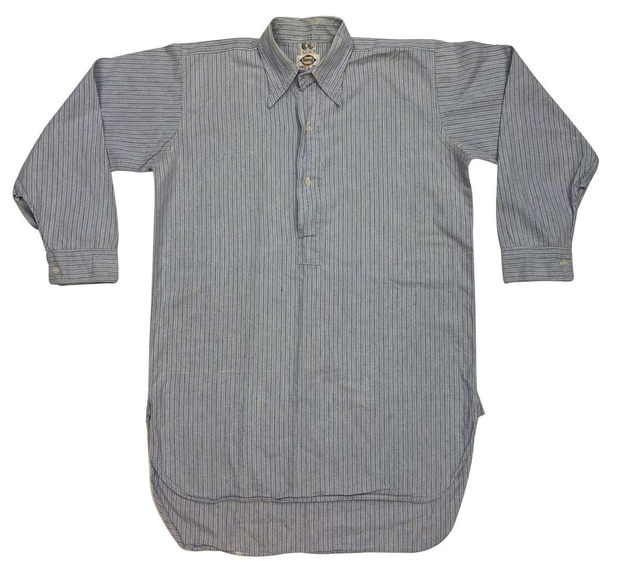 Original 1940s CC41 Collared Shirt by 'Stamana'