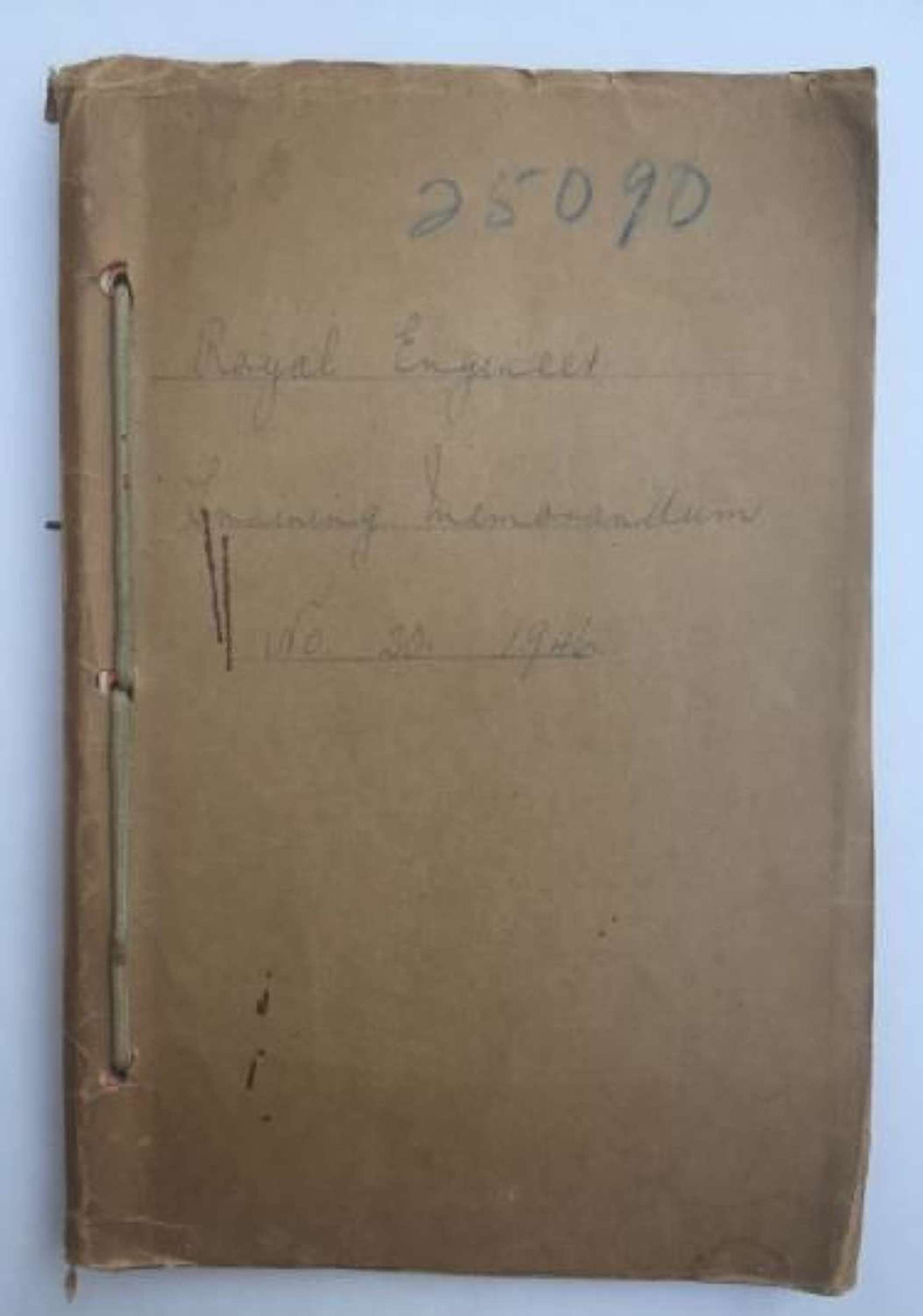 Royal Engineers Training Memorandum Pamplet 1946