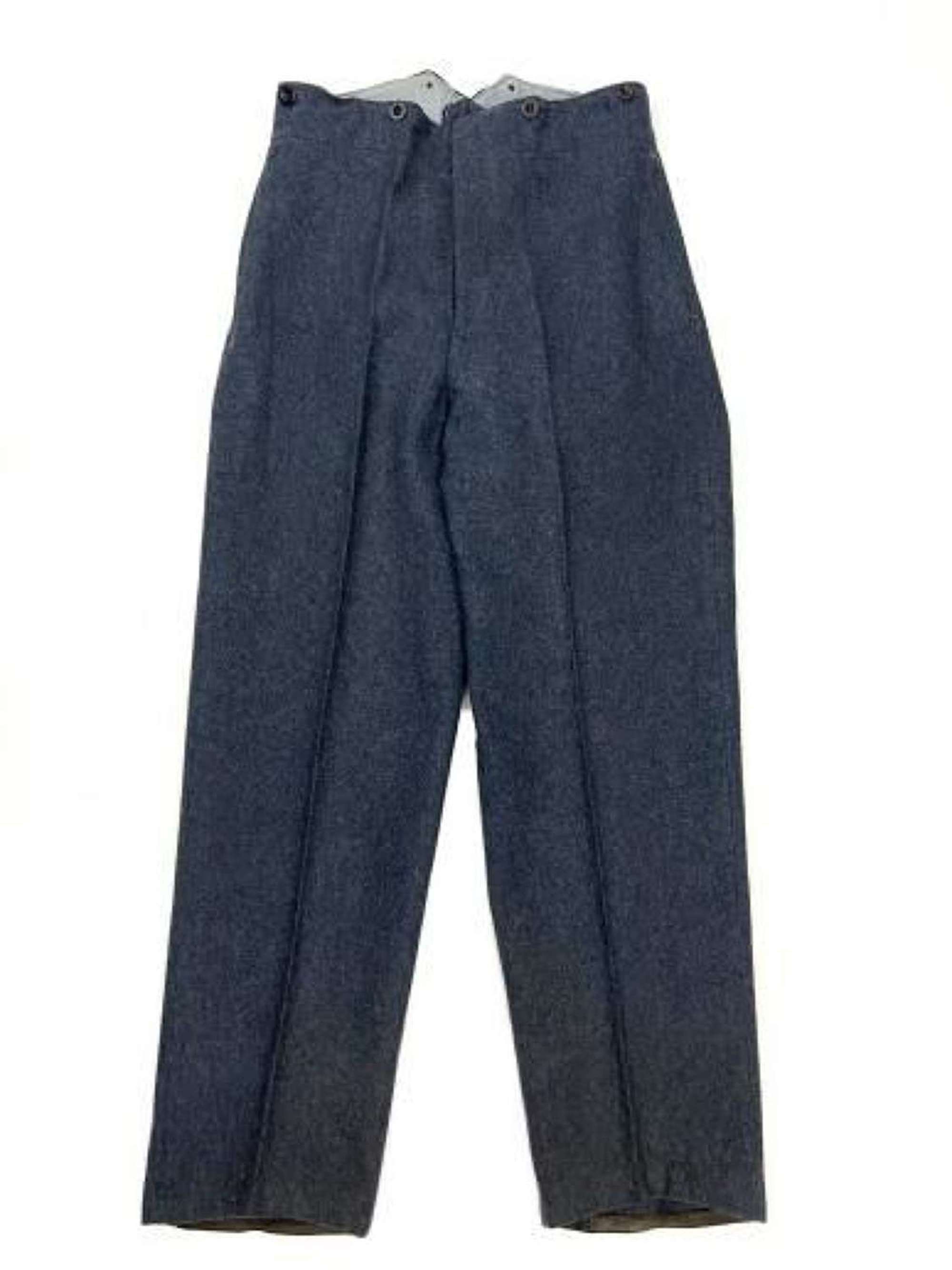 Original 1951 Dated RAF Ordinary Airman’s Trousers - Size 17
