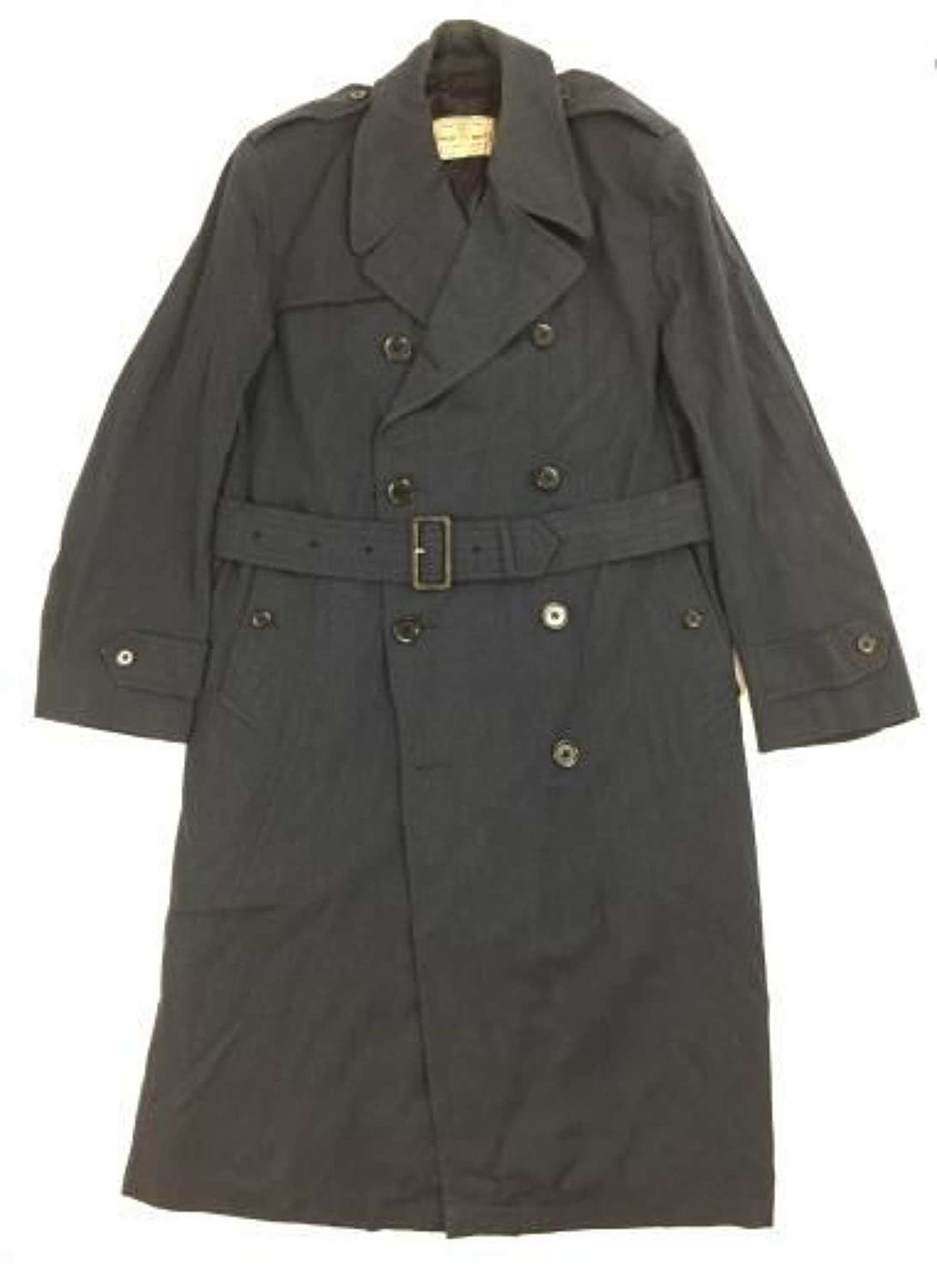 RAF Officers Raincoat to Battle of Britain Fighter Pilot Peter Parrot