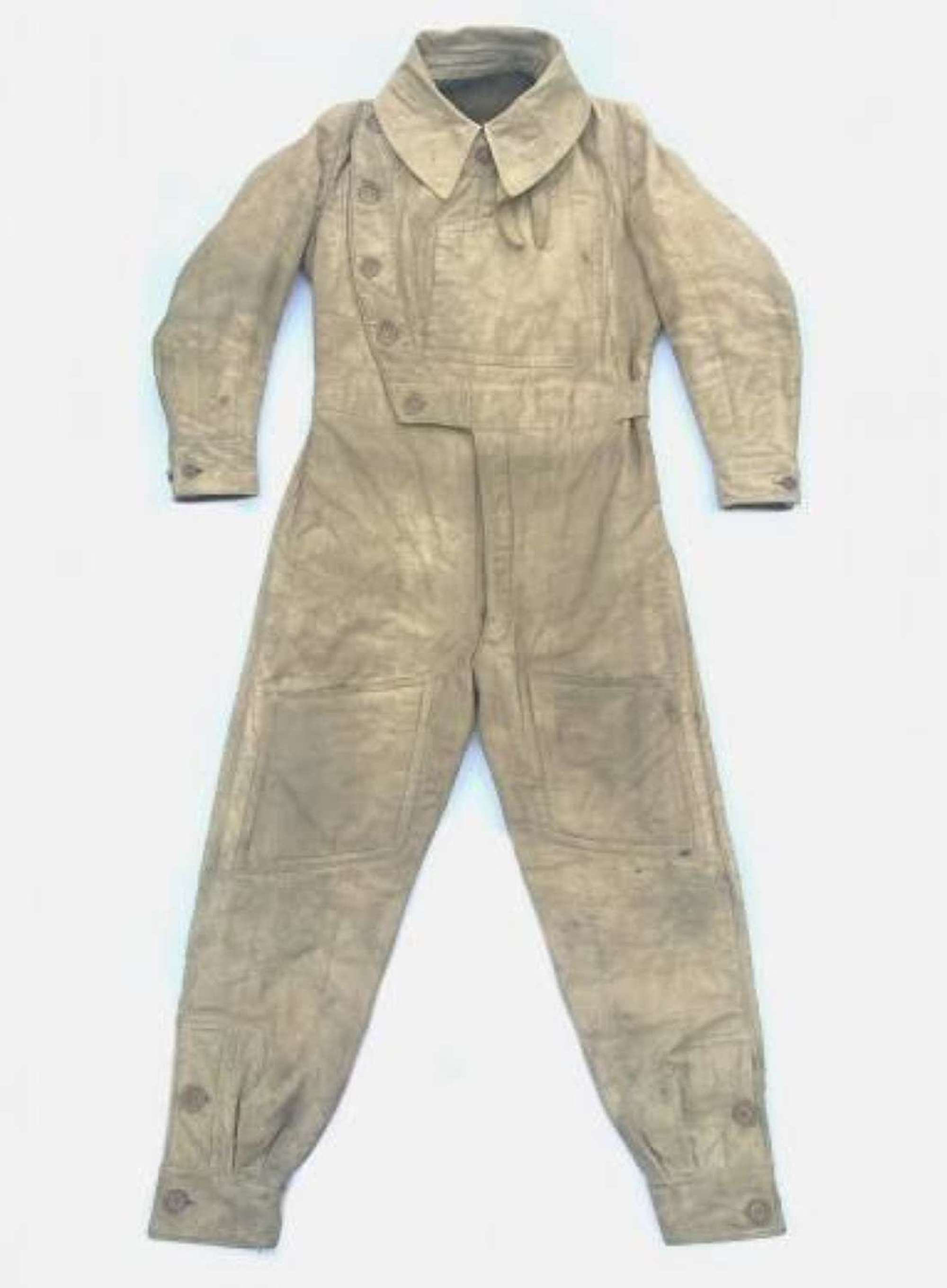 Scarce Original Great War Royal Flying Corps Sidcot Suit