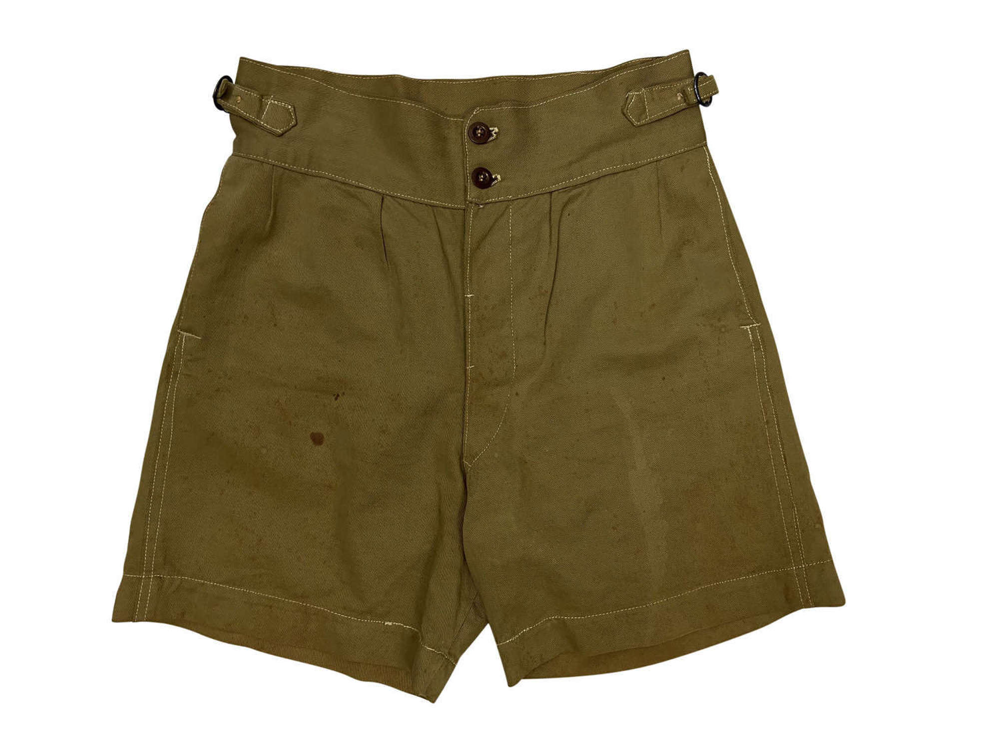 Original 1944 Dated RAAF Khaki Drill Shorts - Size 1