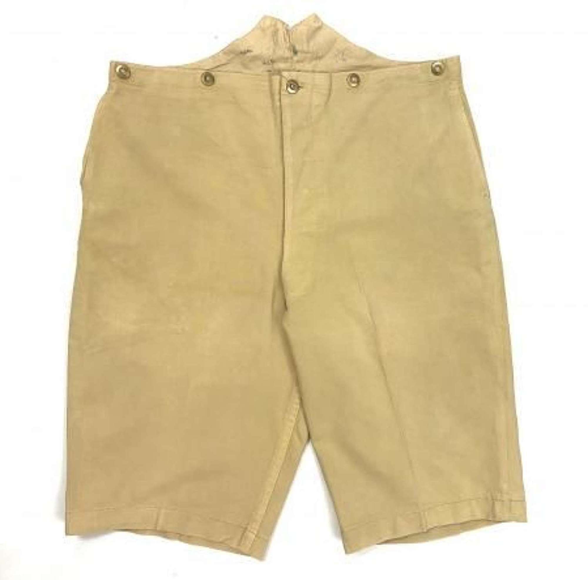 Rare Early British Khaki Drill Shorts