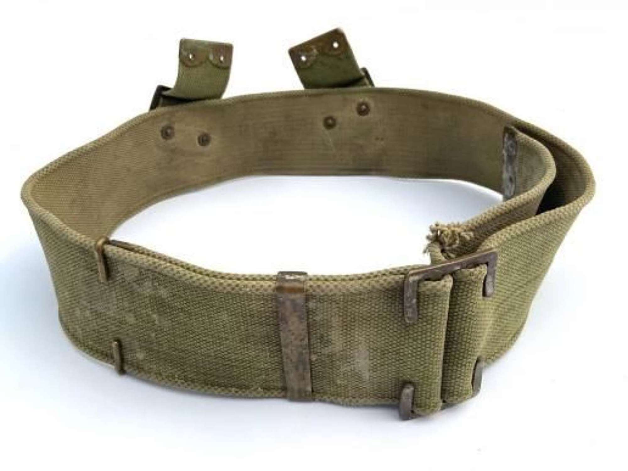 Original 1908 Pattern British Army Webbing Belt - Size L (2)