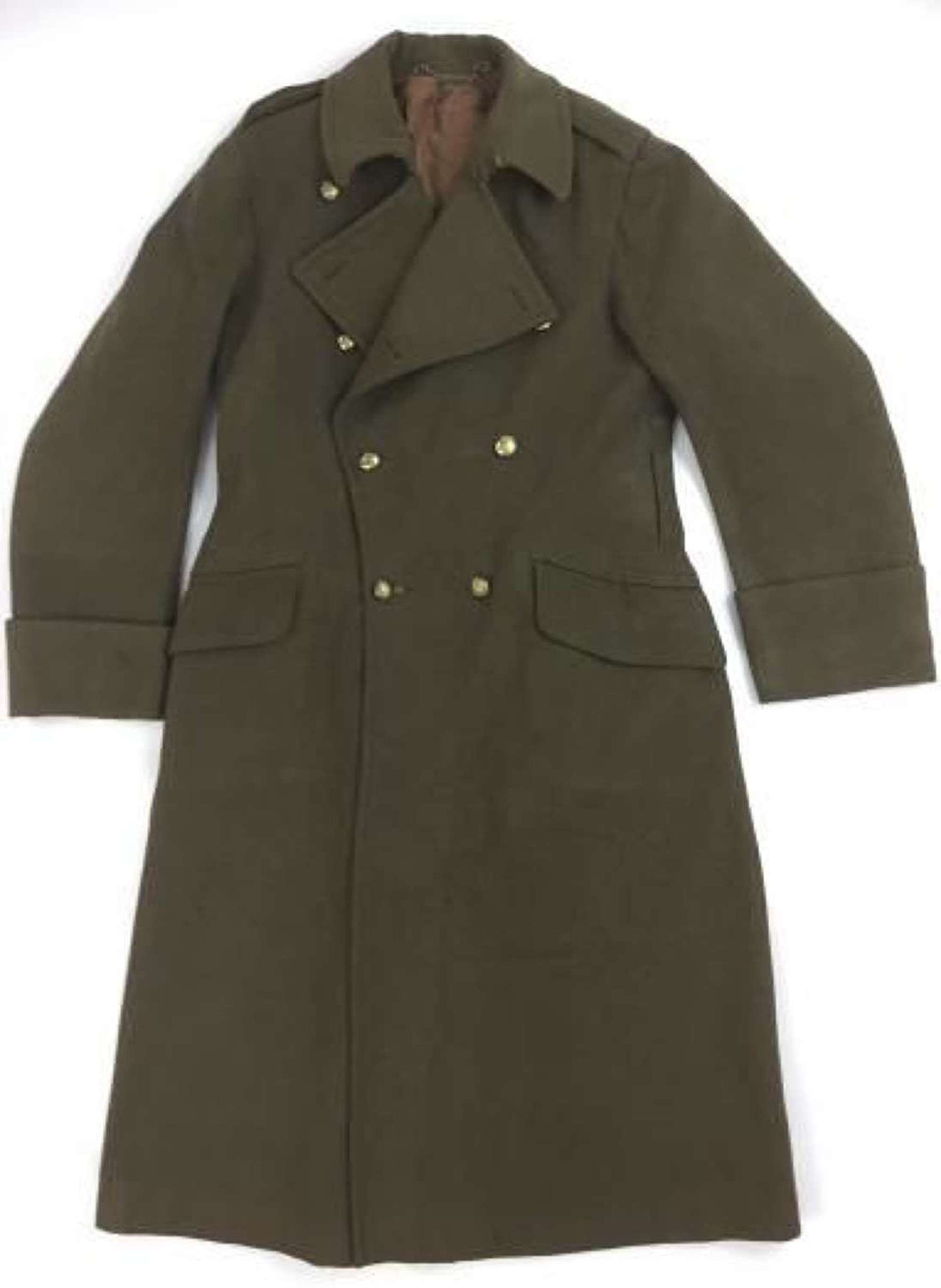 Original 1941 Dated British Army Officers Greatcoat - Royal Artillery ...