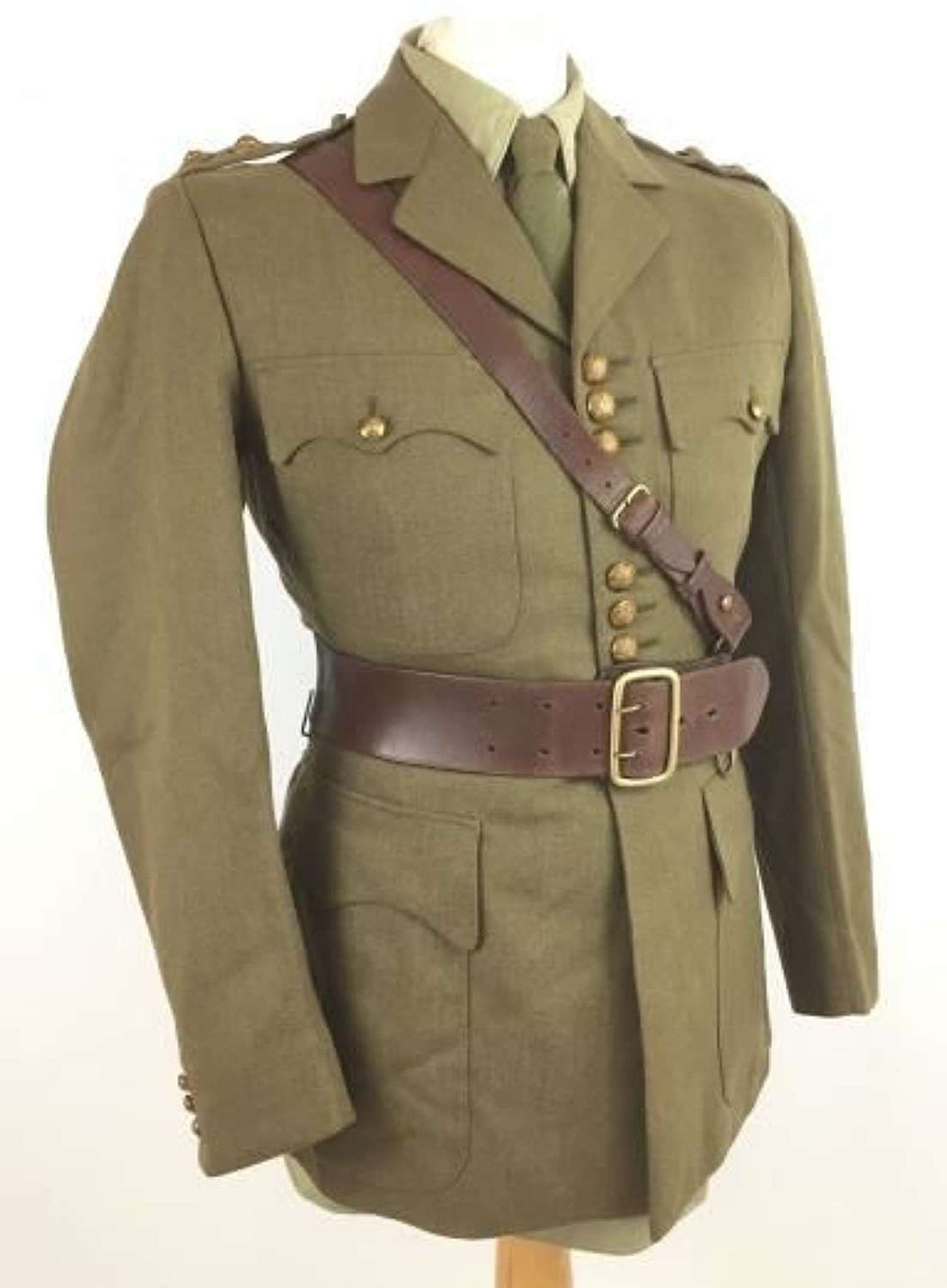 Original 1944 Dated Scots Guards Tunic Worn By Actor Rex Harrison