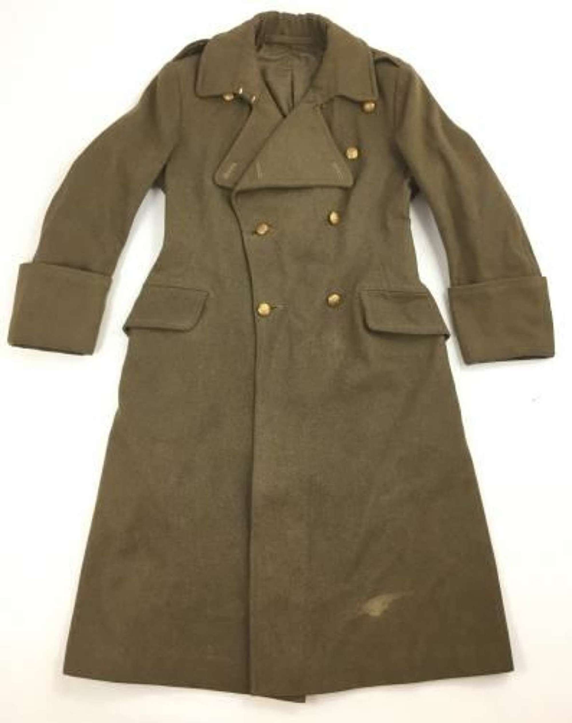 Original WW2 British Army Officers Greatcoat