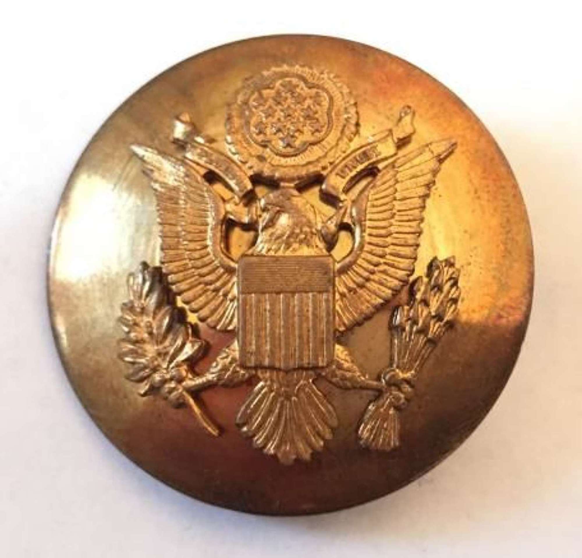 Original WW2 US Enlisted Men’s Cap Badge