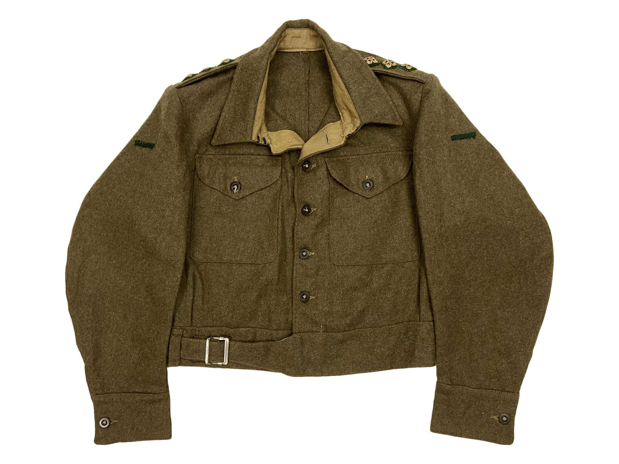 Original 1940 Pattern (Austerity) Battledress Blouse to Captain Karran