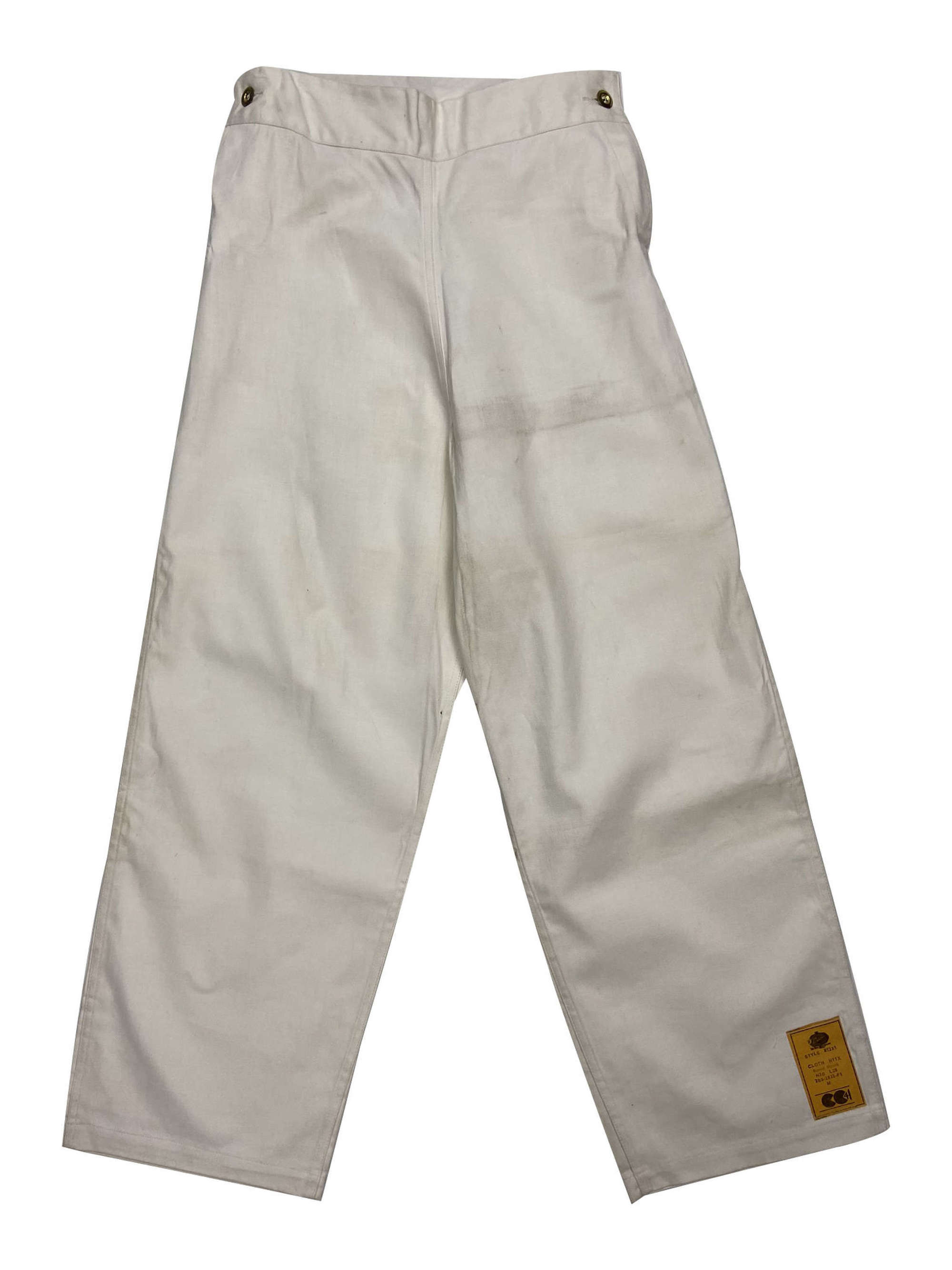 Original CC41 Royal Navy Cotton Drill Work Trousers by 'Digby Morton'