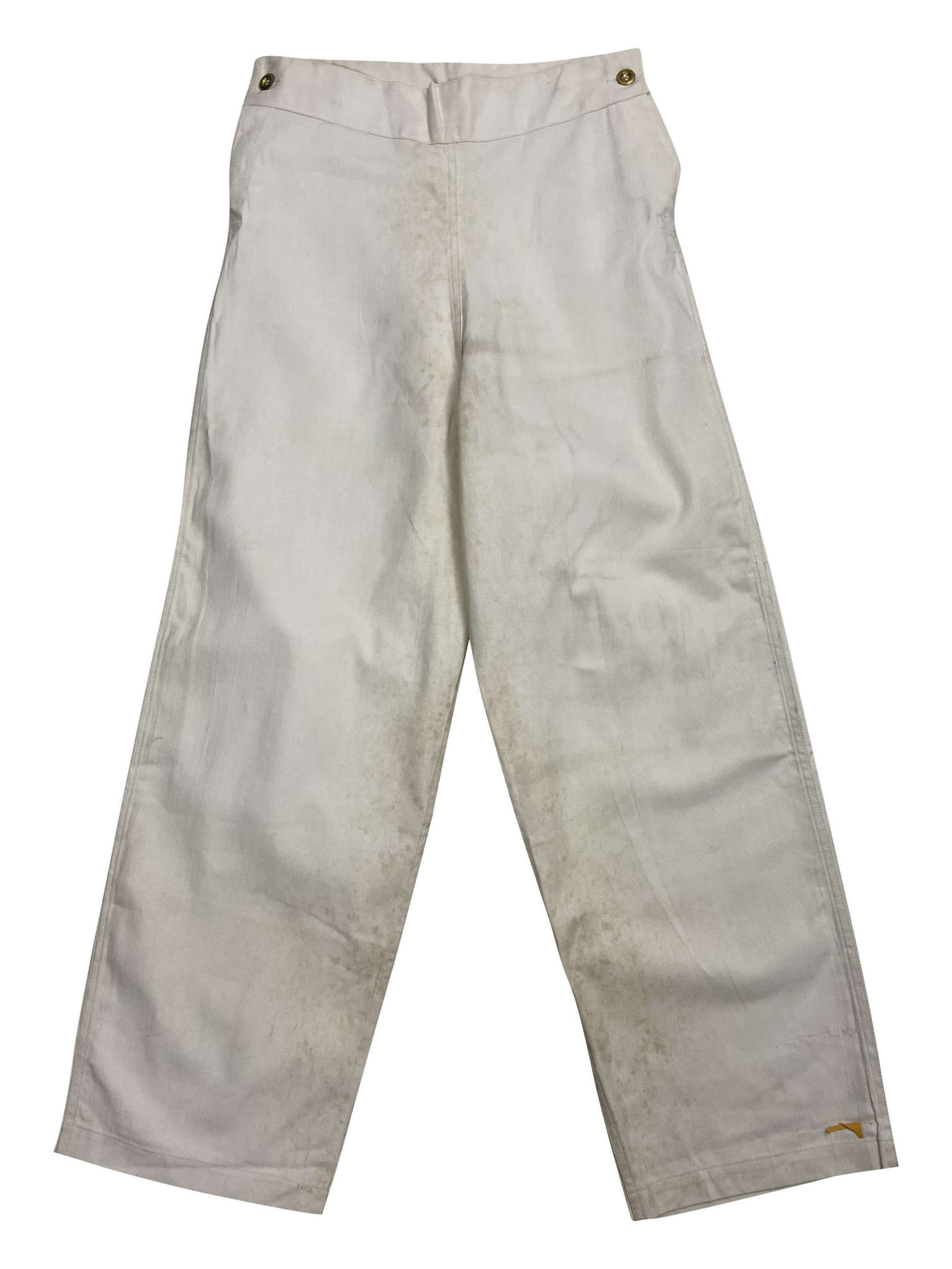 Original CC41 Royal Navy Cotton Drill Work Trousers by 'Digby Morton'2
