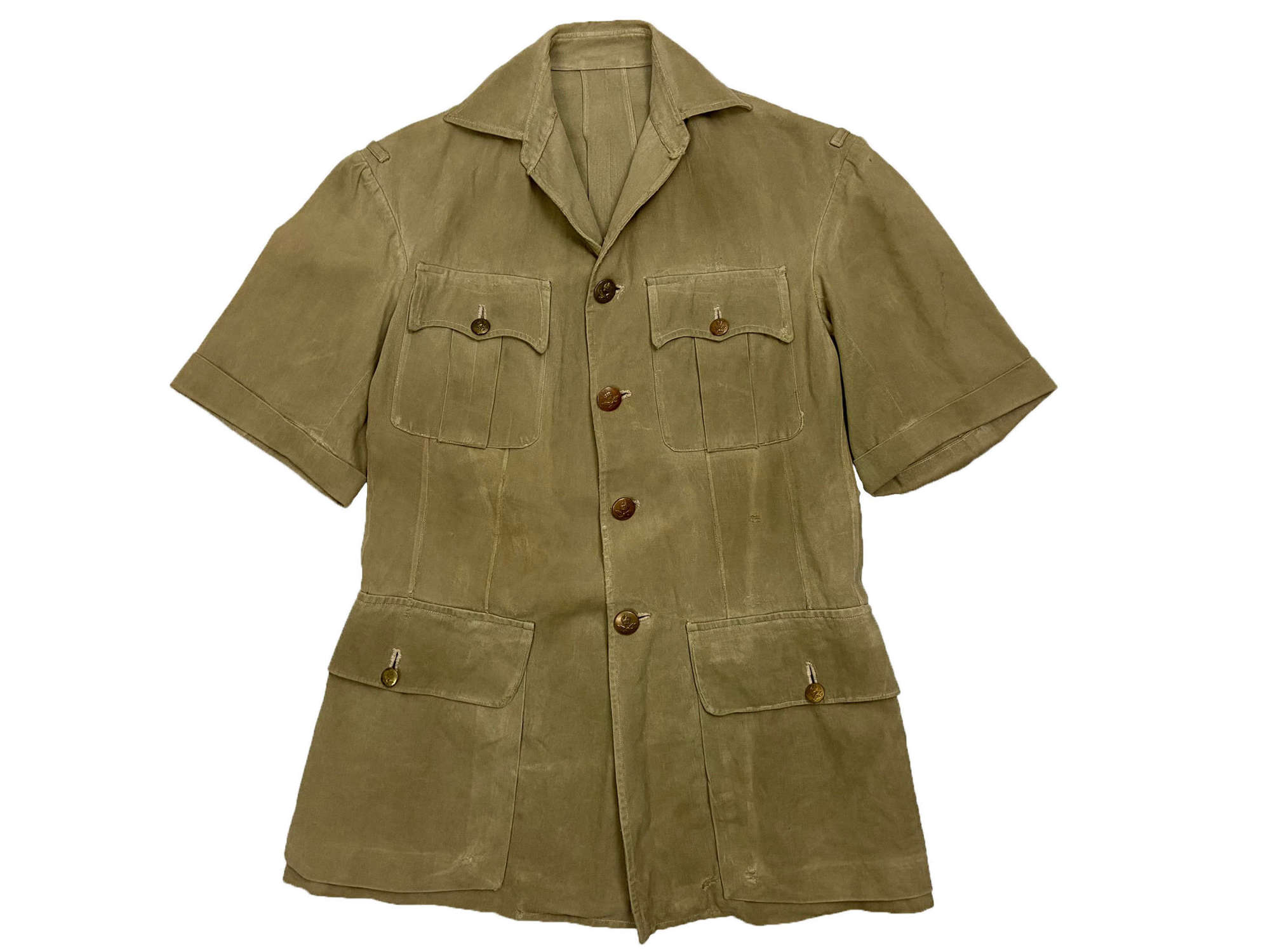 Original 1940s RAF Officers Khaki Drill Bush Jacket