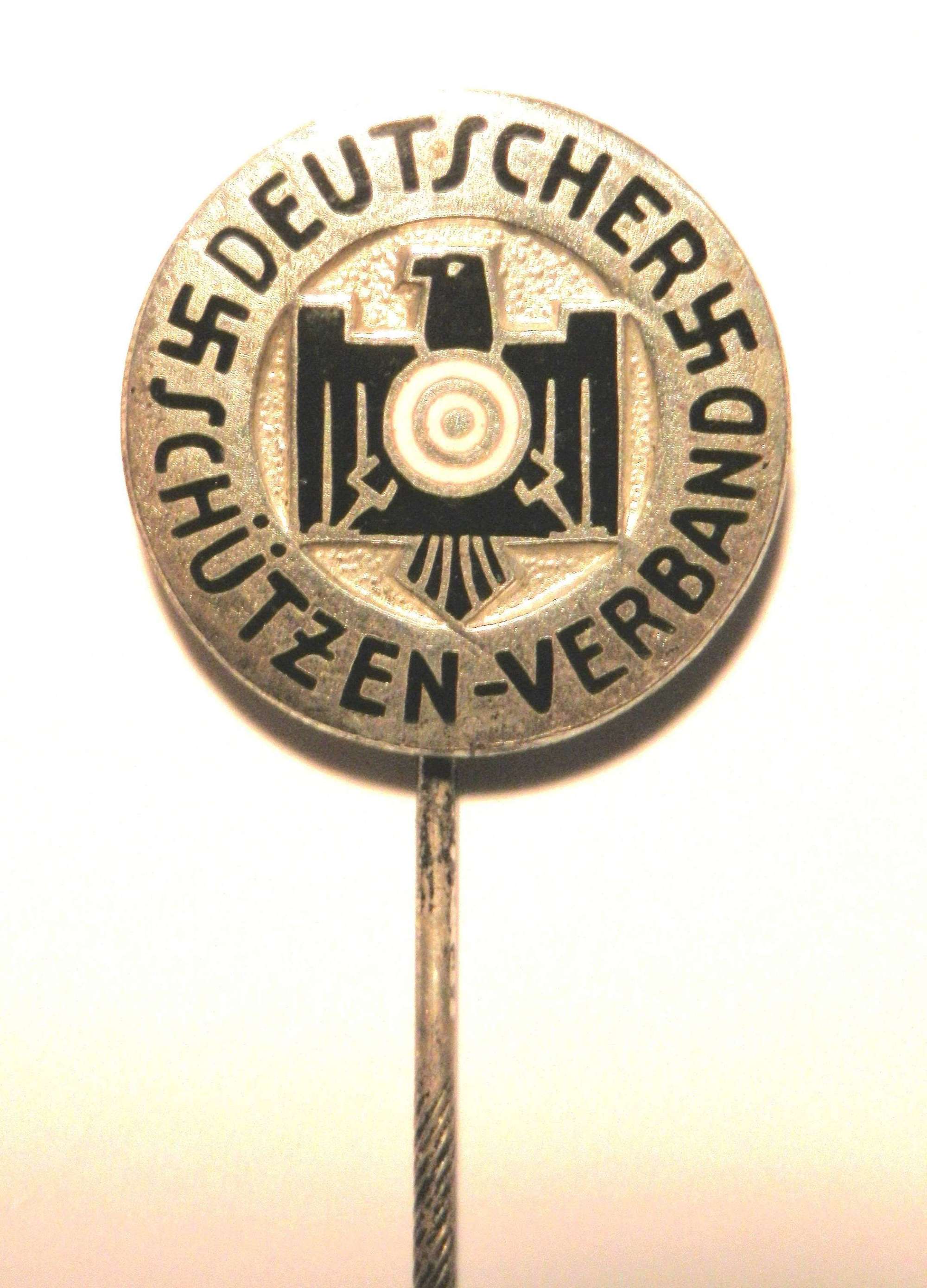 Deutscher Schutzen-Verband Members Pin.