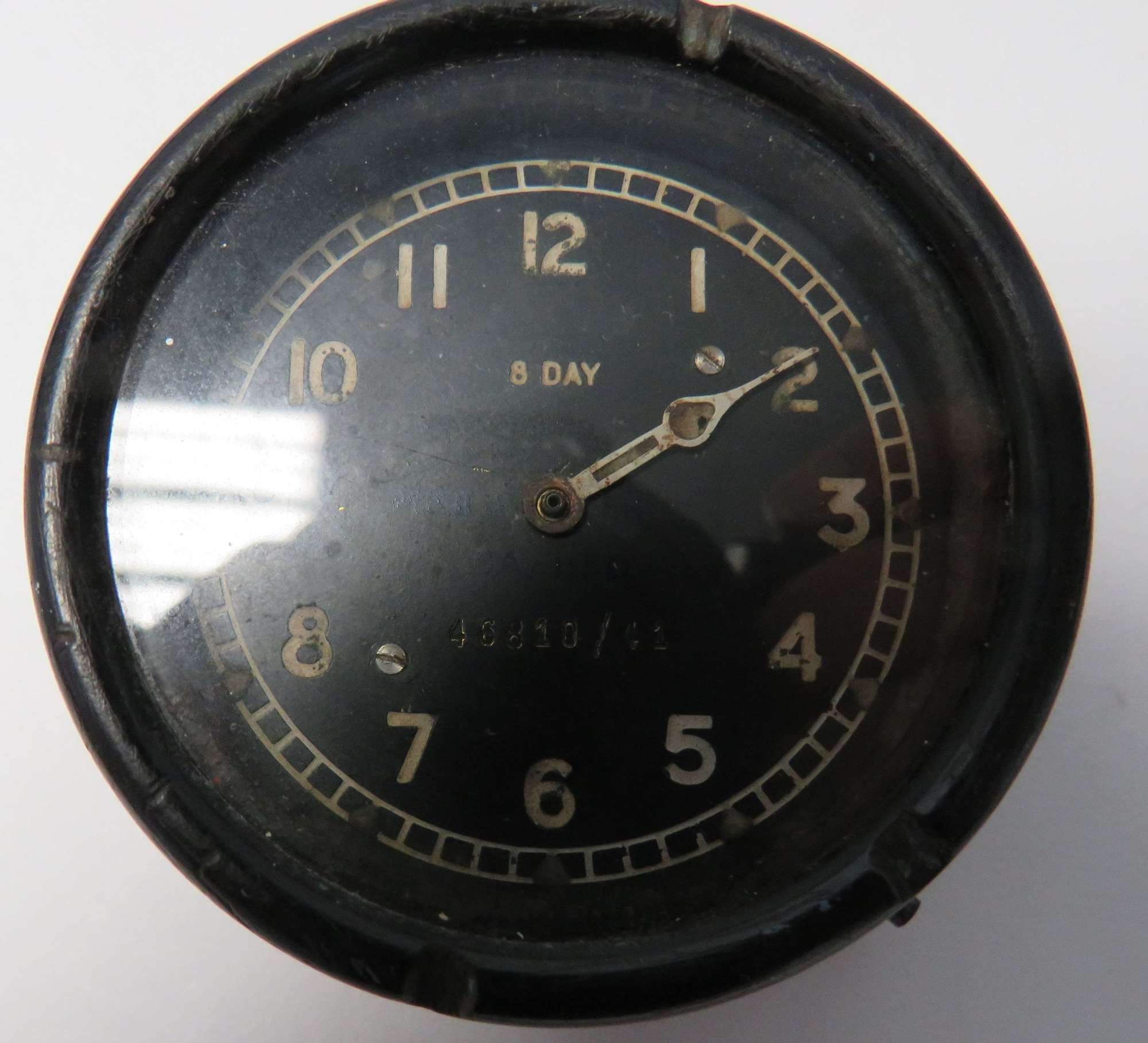 R.A.F 8 Day Aircraft Clock Dated 