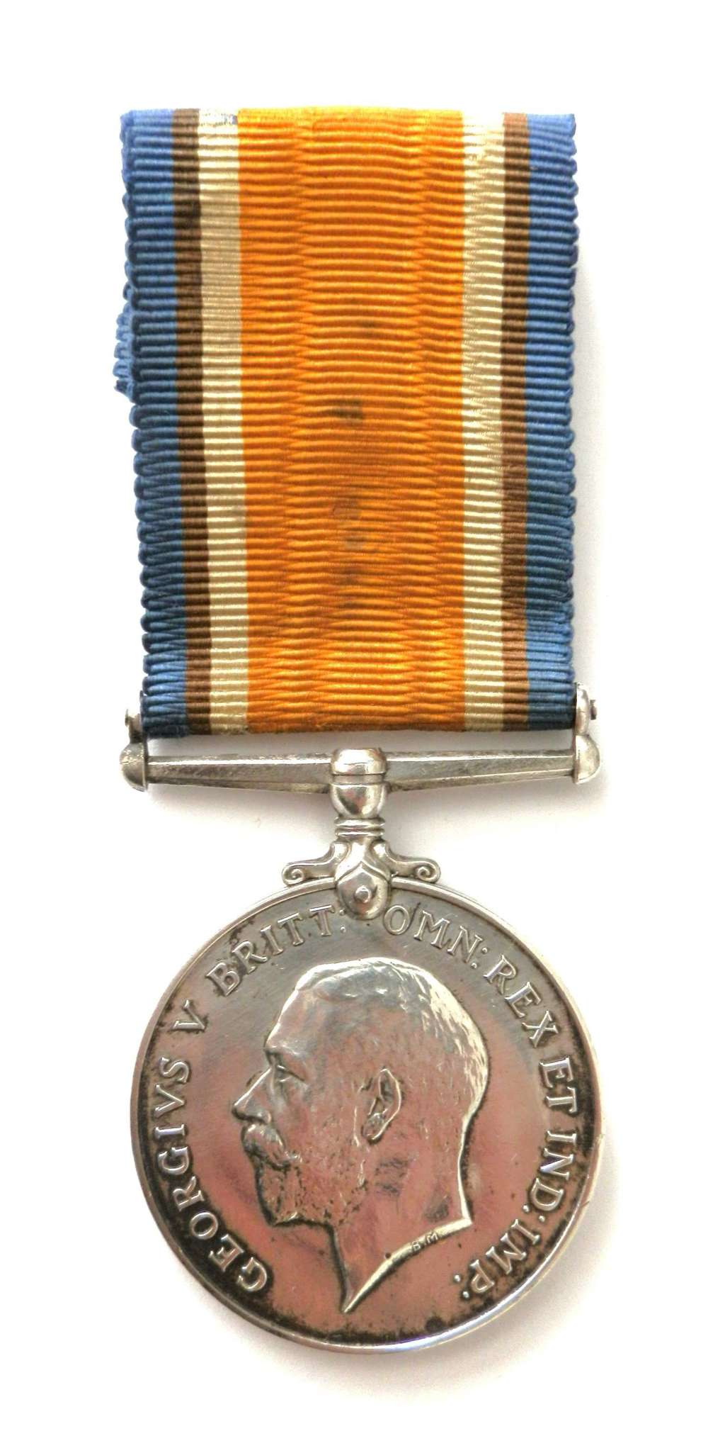 British War Medal. Sjt F.J. Balson. 2 Hants Regt. Late 2/Lt. R.Berks R