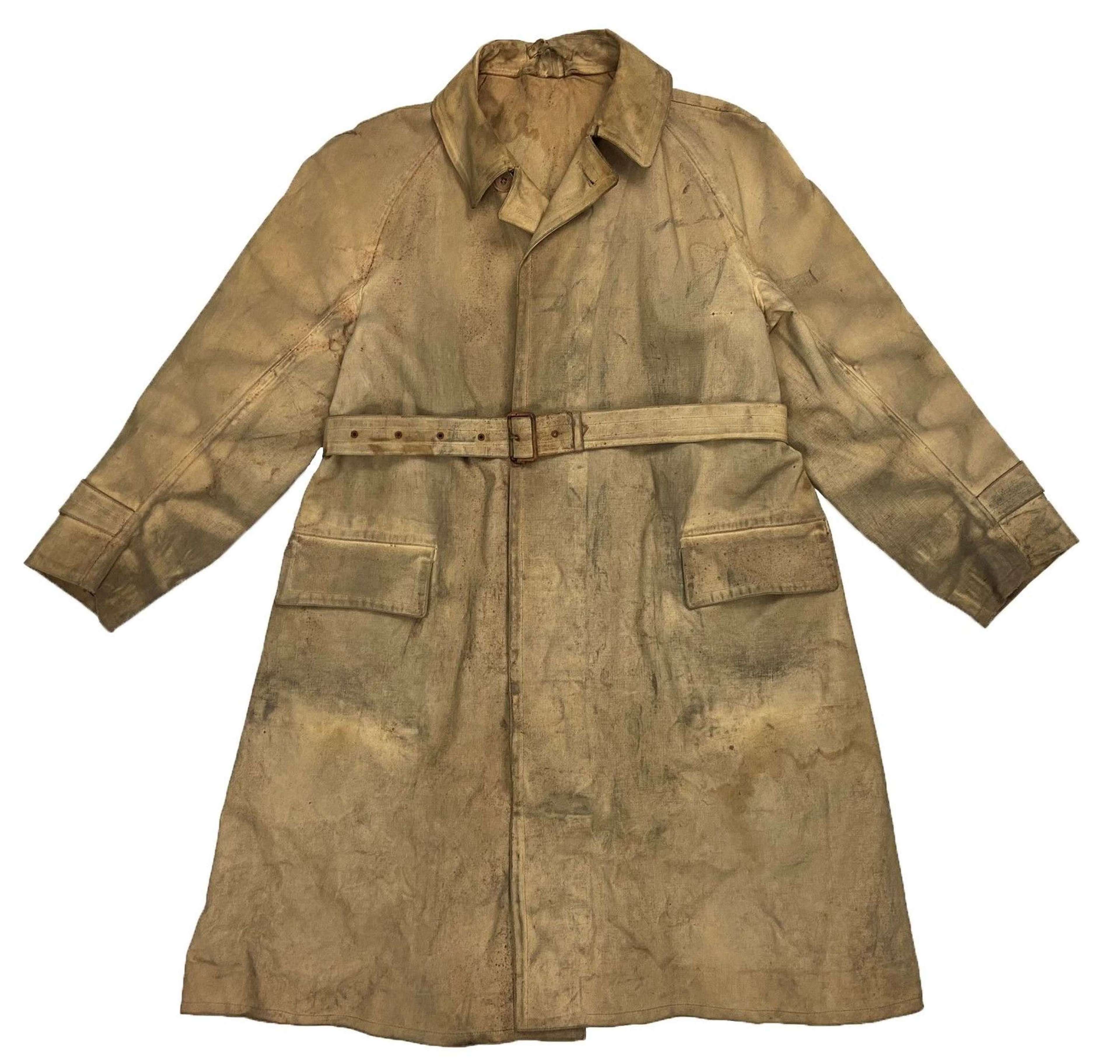 Original 1940s Rubberised Macintosh Raincoat by 'Mascot' in Jackets & coats Original Mackintosh Raincoat