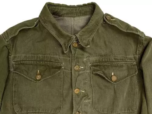 Original WW2 British Army Denim Battledress Blouse in Jackets 
