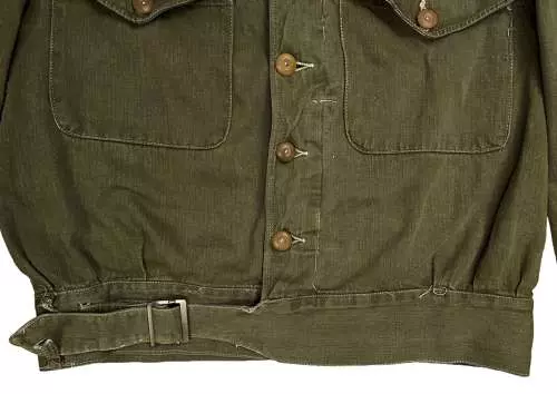 Original WW2 British Army Denim Battledress Blouse in Jackets & coats
