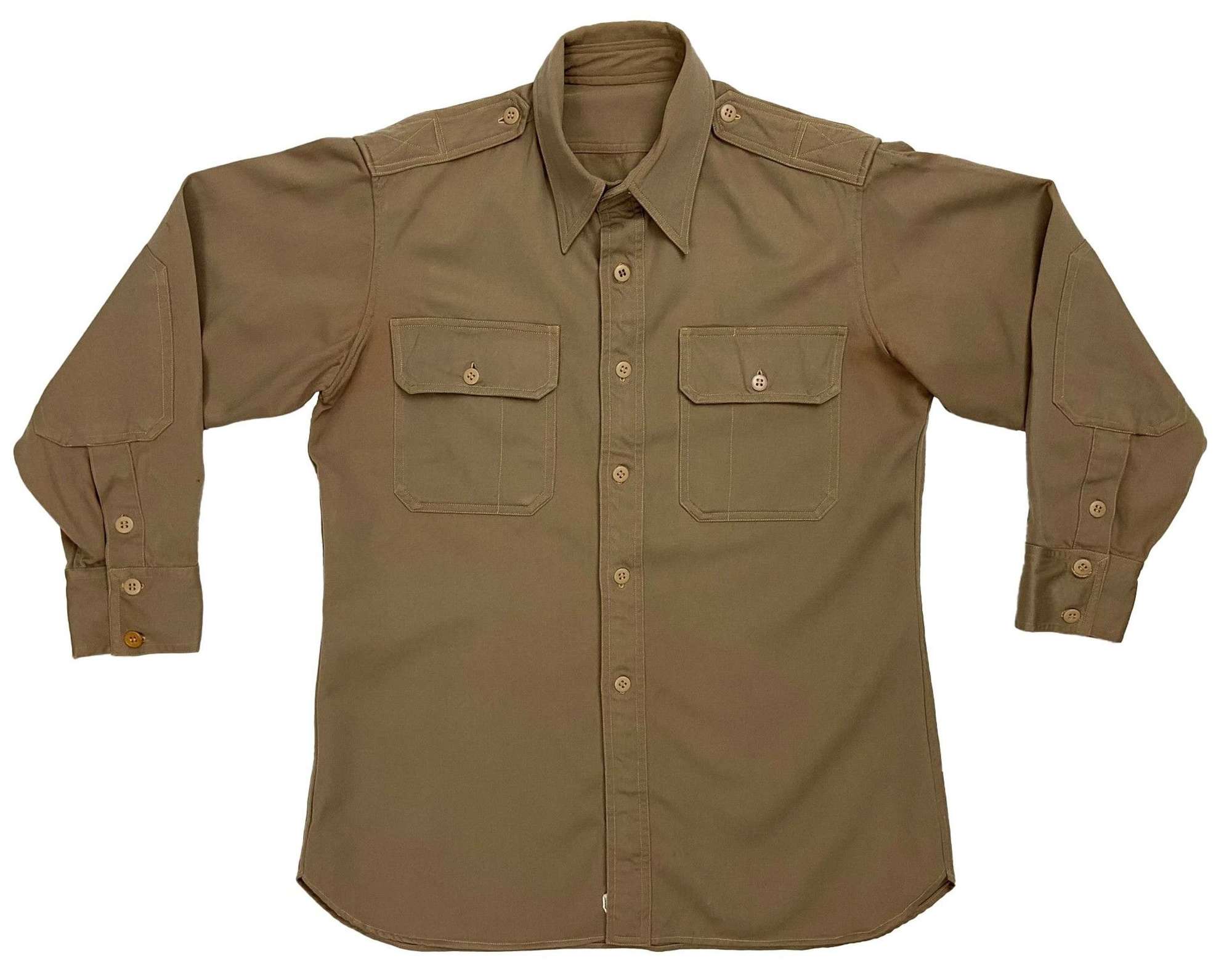 Original US Army Regulation Tan Shirt