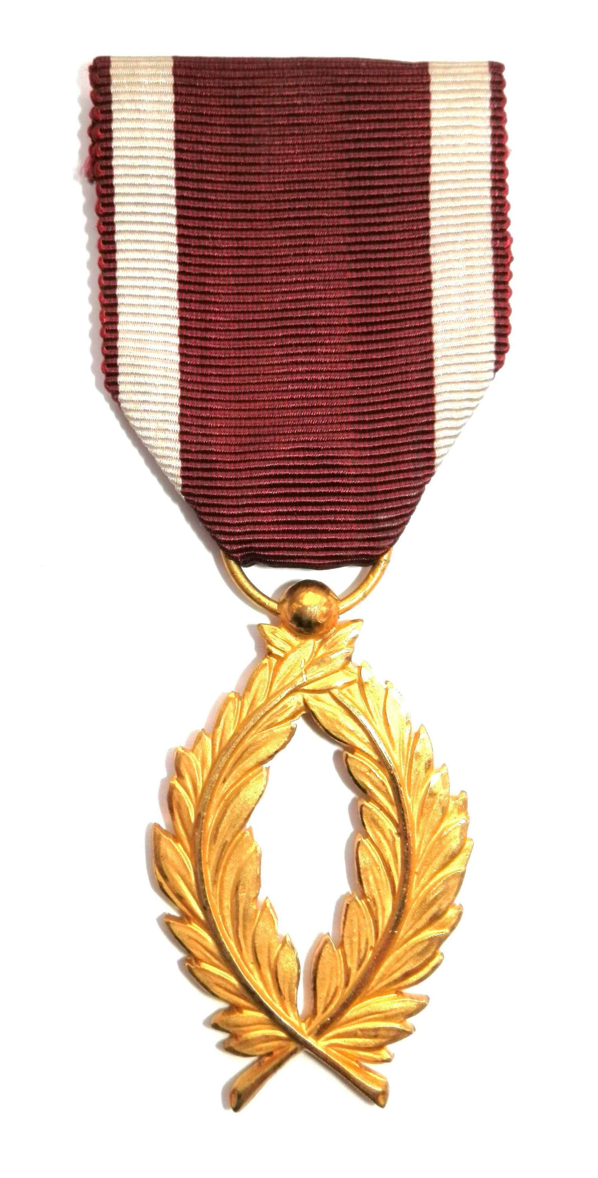 Belgium Order of the Golden Palms.