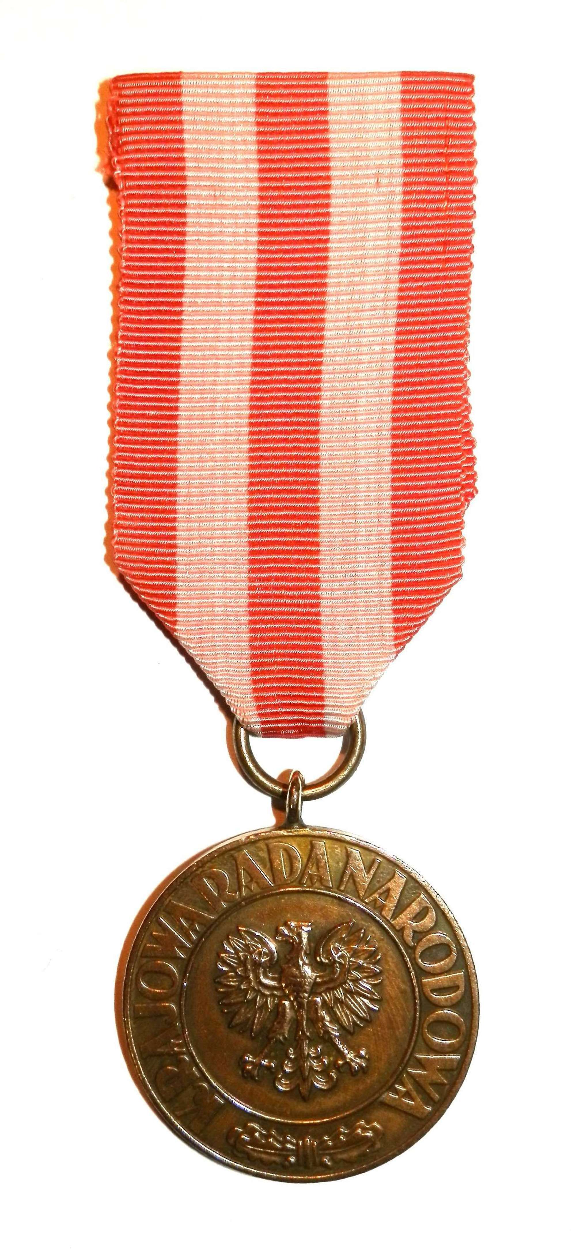World War II Polish Forces Victory Medal 1945.