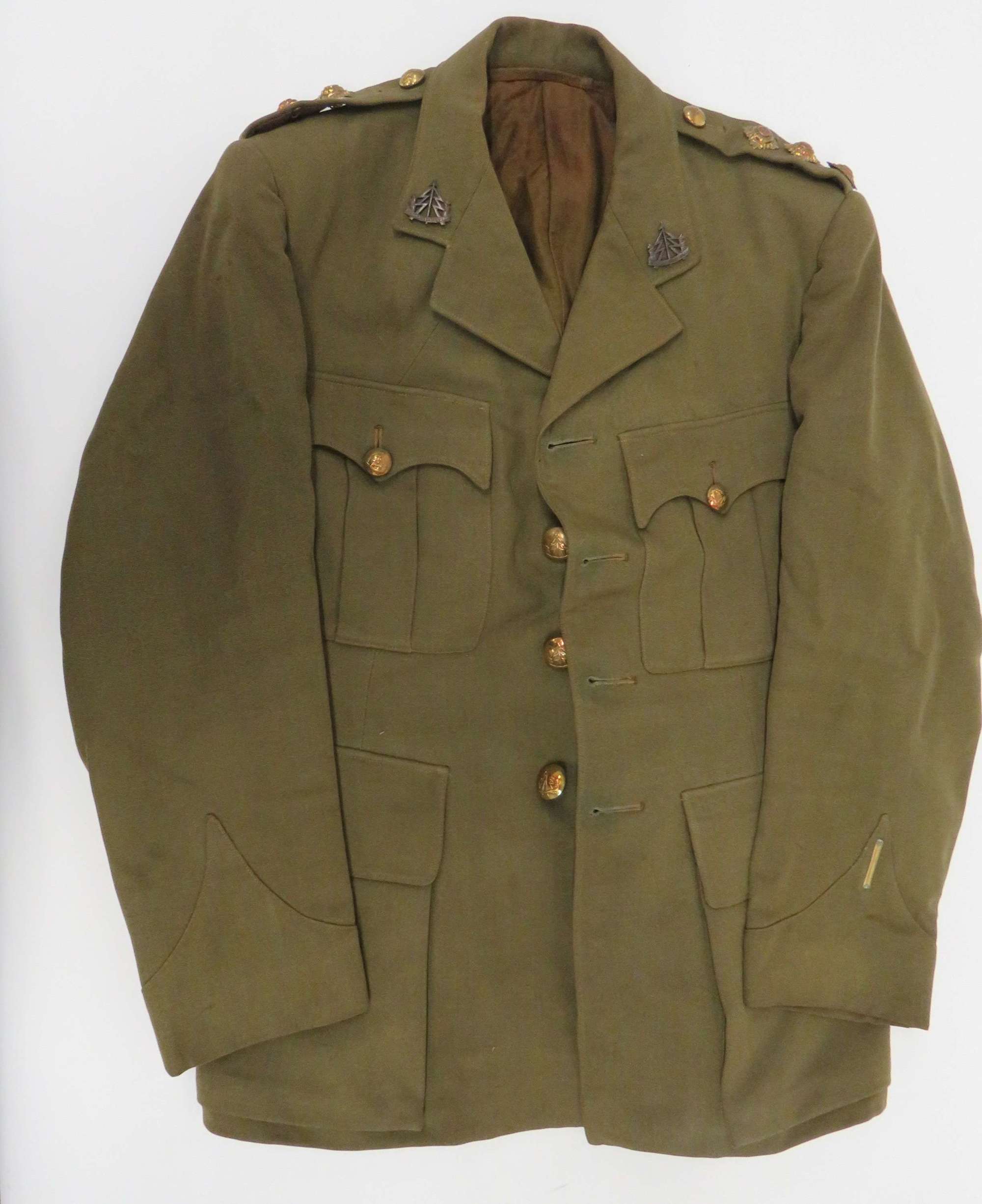 Rare WW2 Reconnaissance Corps Officers Service Dress Tunic