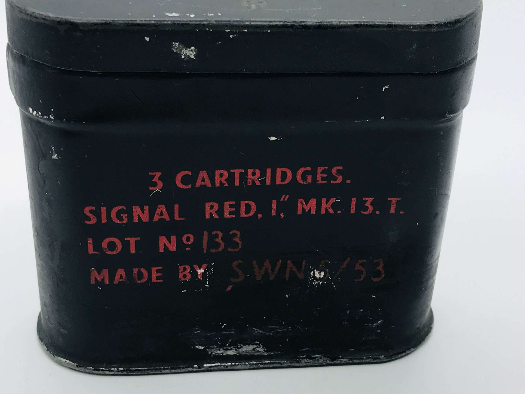 RAF Signal flare box