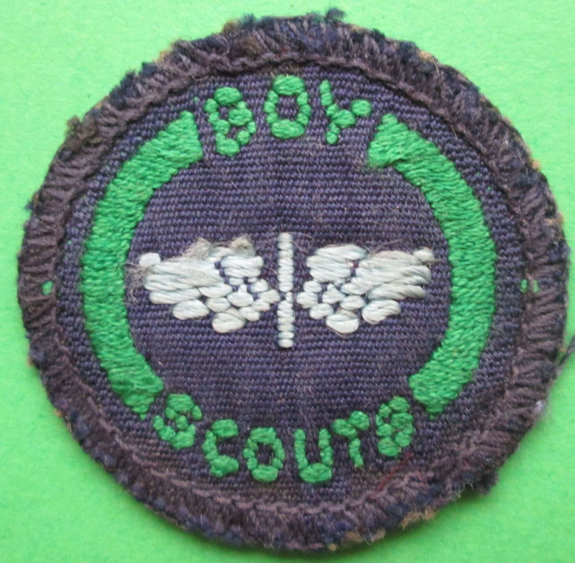 A GOOD USED BOY SCOUTS AIR APPRENTICE BADGE