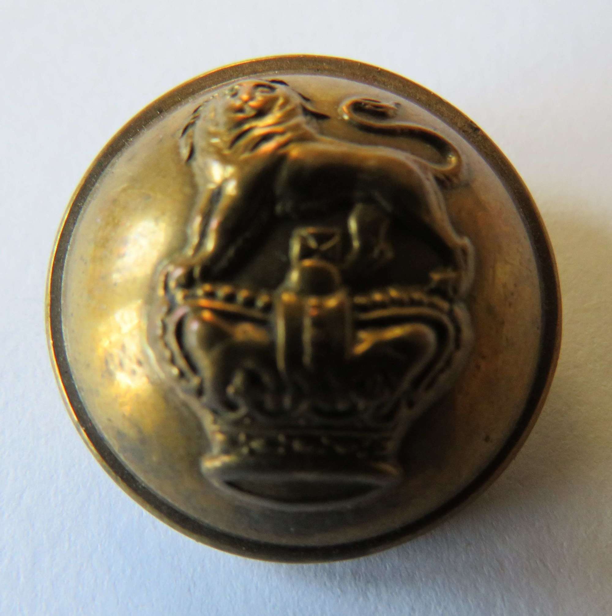 Victorian Royal West Kent Large Button