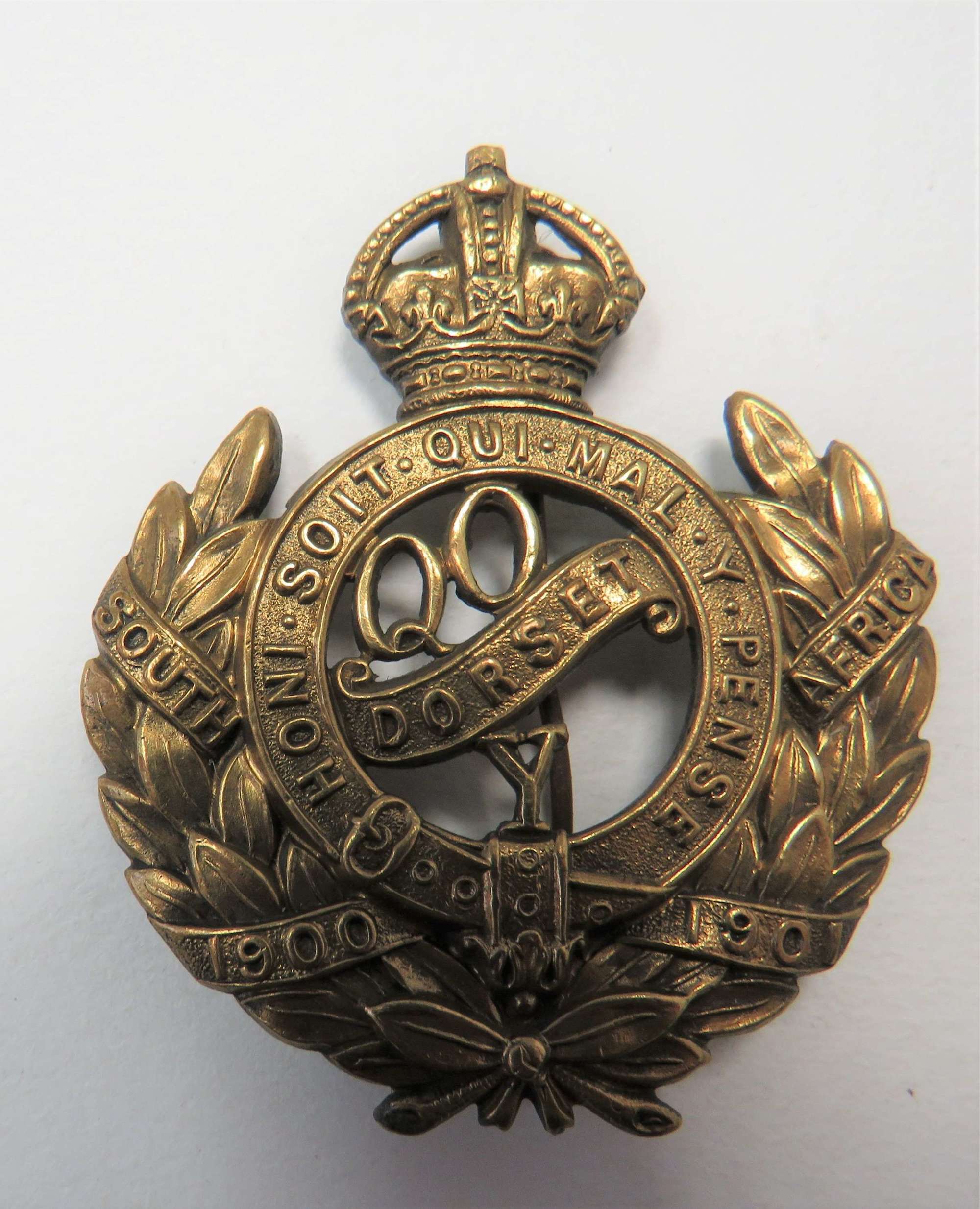 Queens Own Dorset Yeomanry Cap Badge