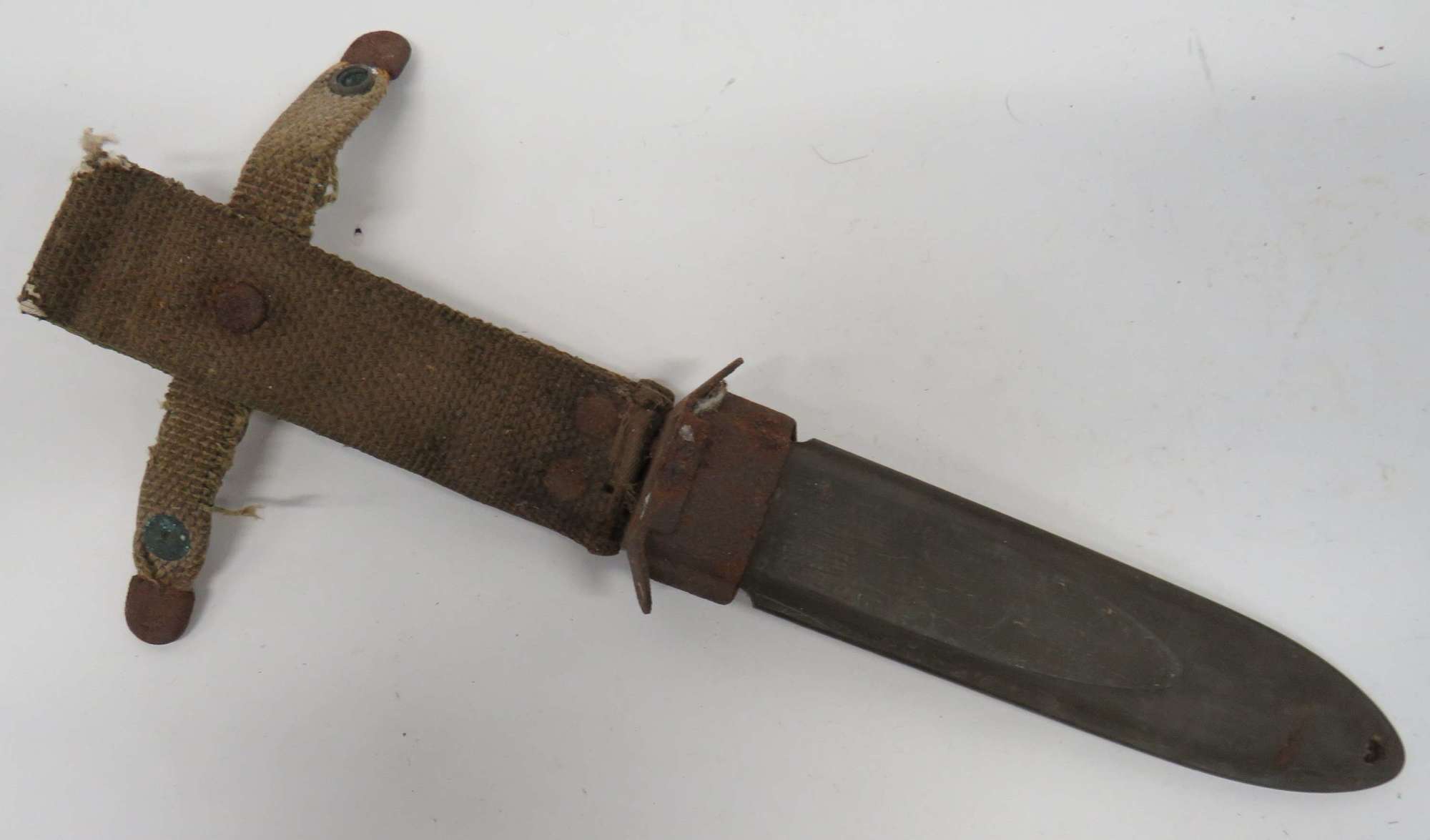 WW2 American M8 Scabbard for the M3 Combat Knife