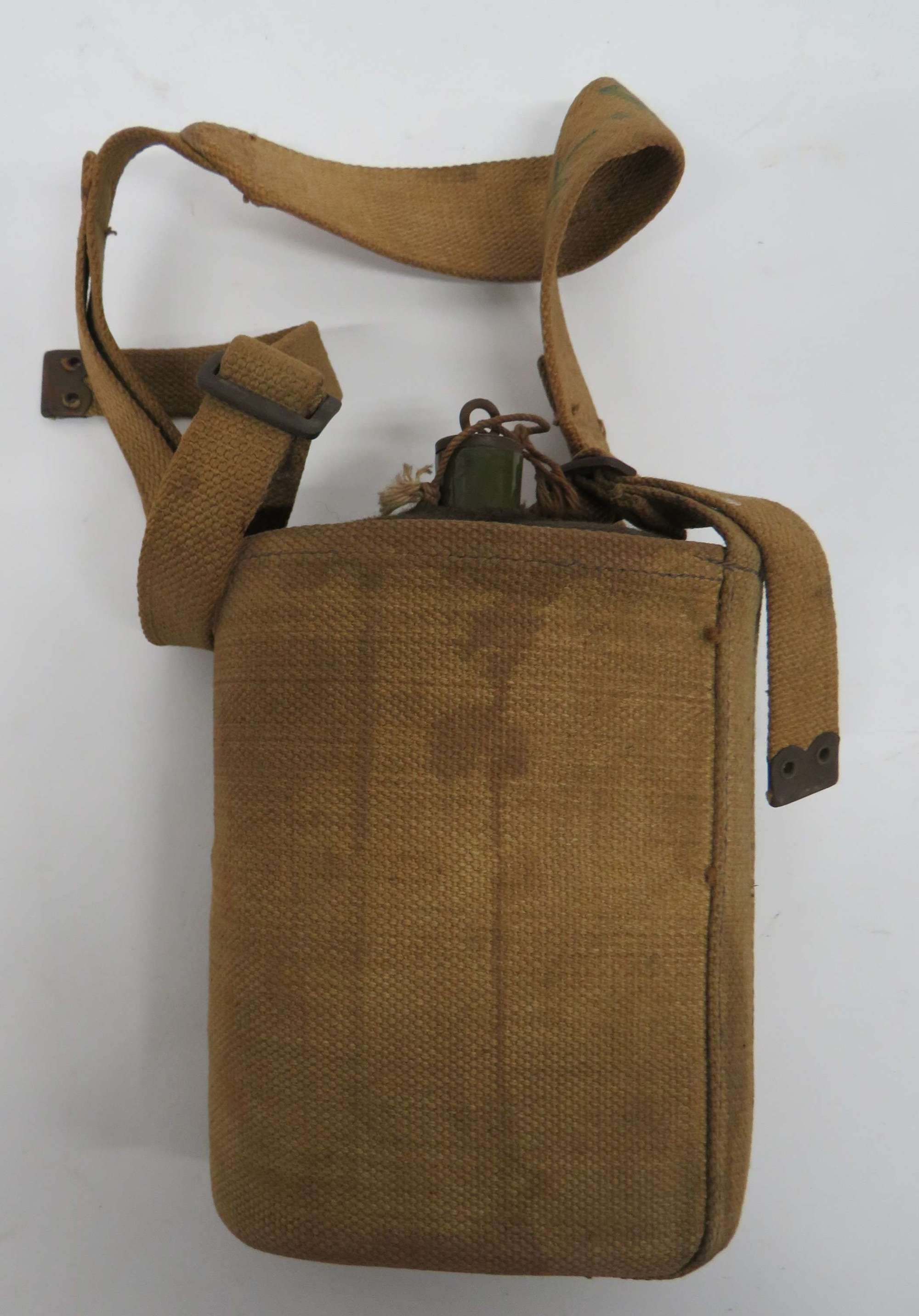 WW2 Economy 1937 Pattern Water-bottle and Harness