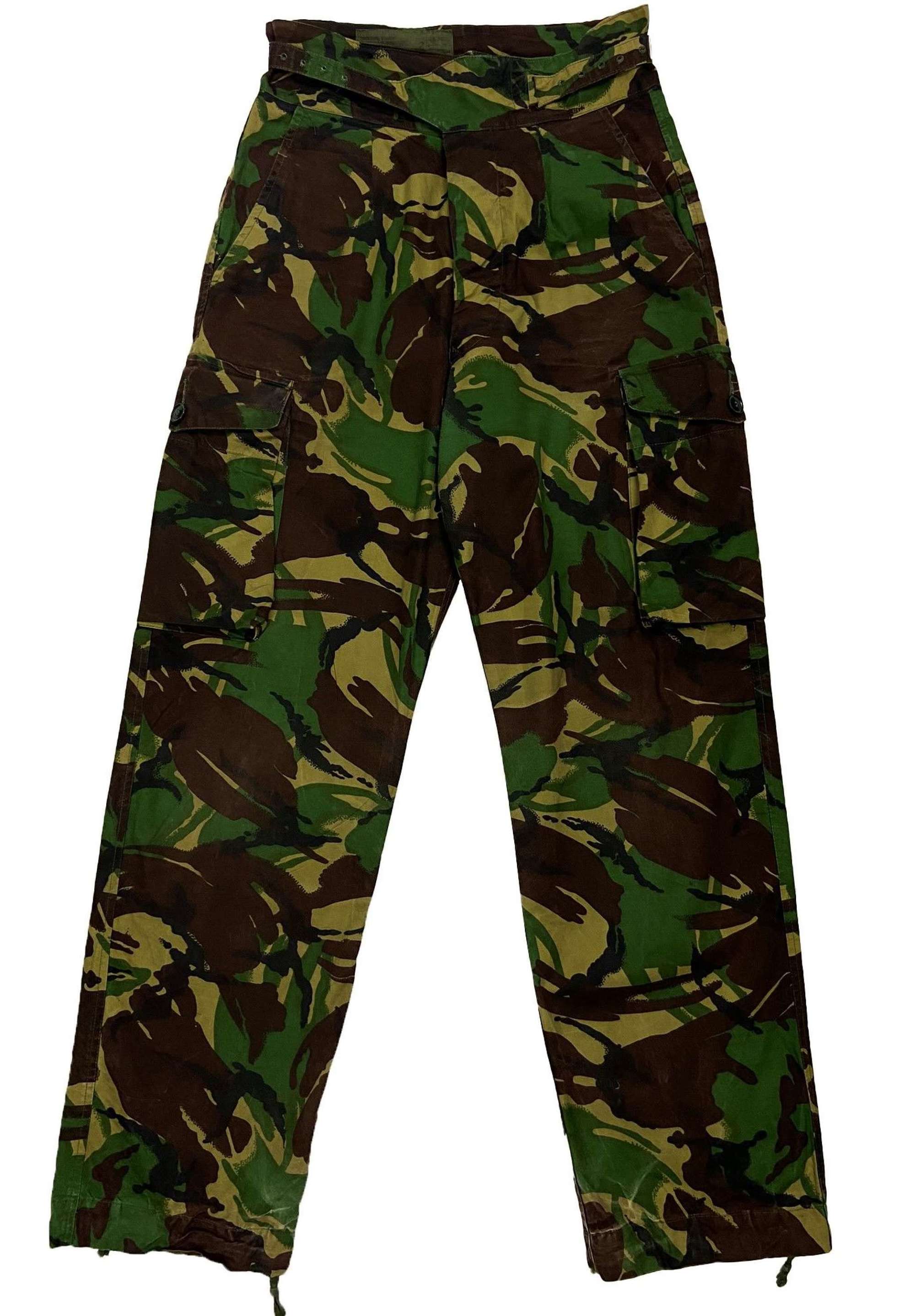 Original 1970s British Army DPM Windproof Trousers