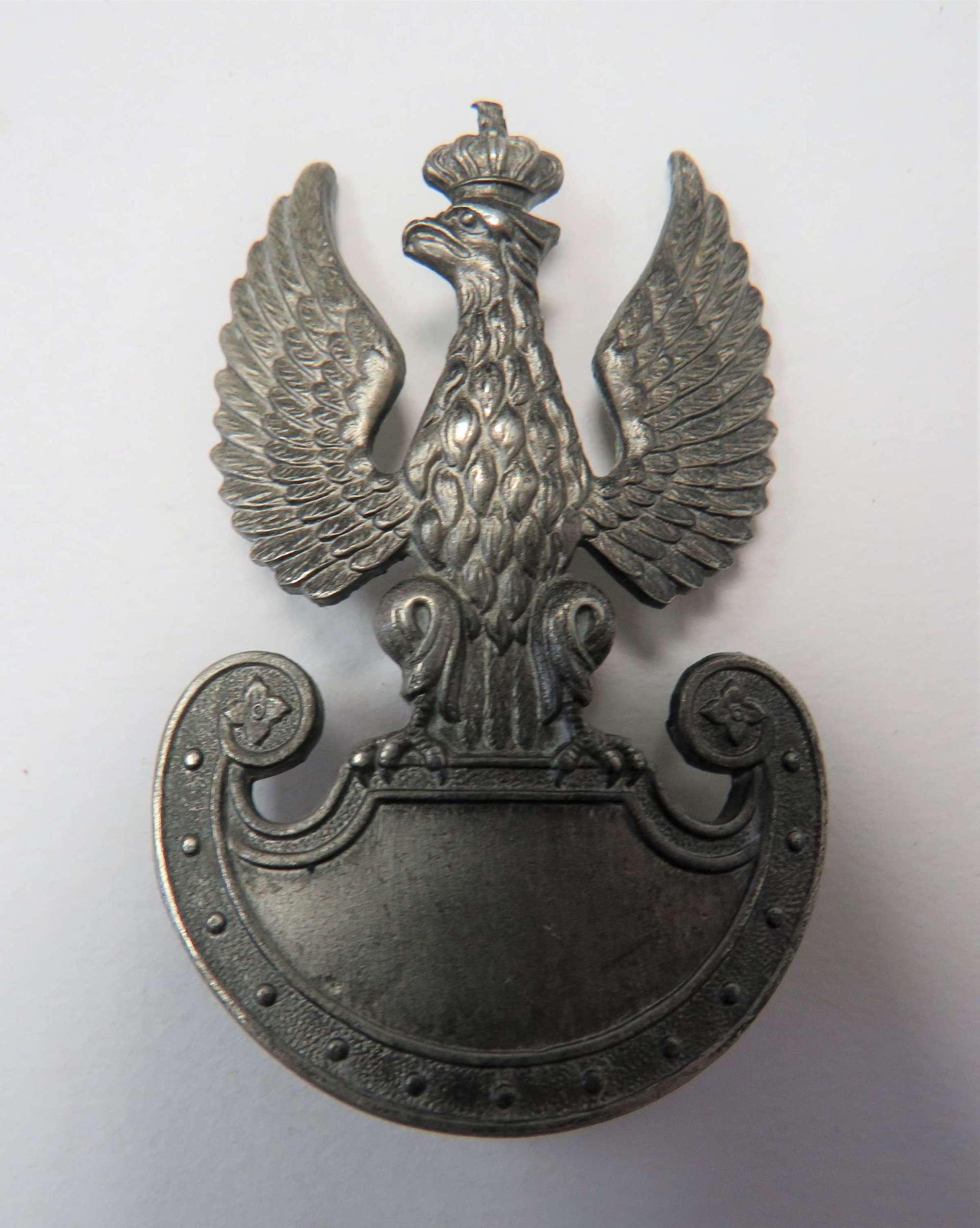 Polish Forces in Exile Cap Badge