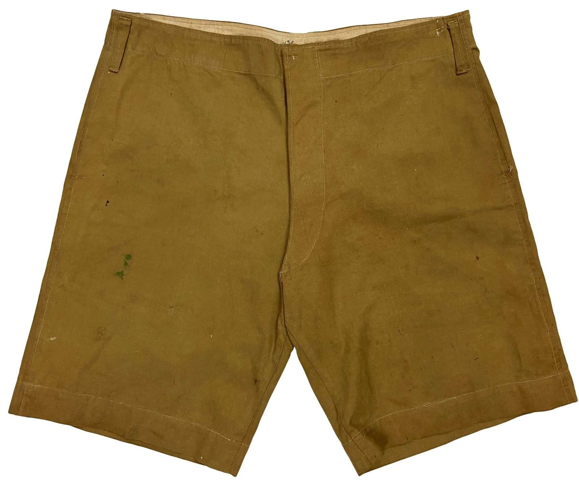 Original Early 20th Century Khaki Drill Shorts - Great War Officer?