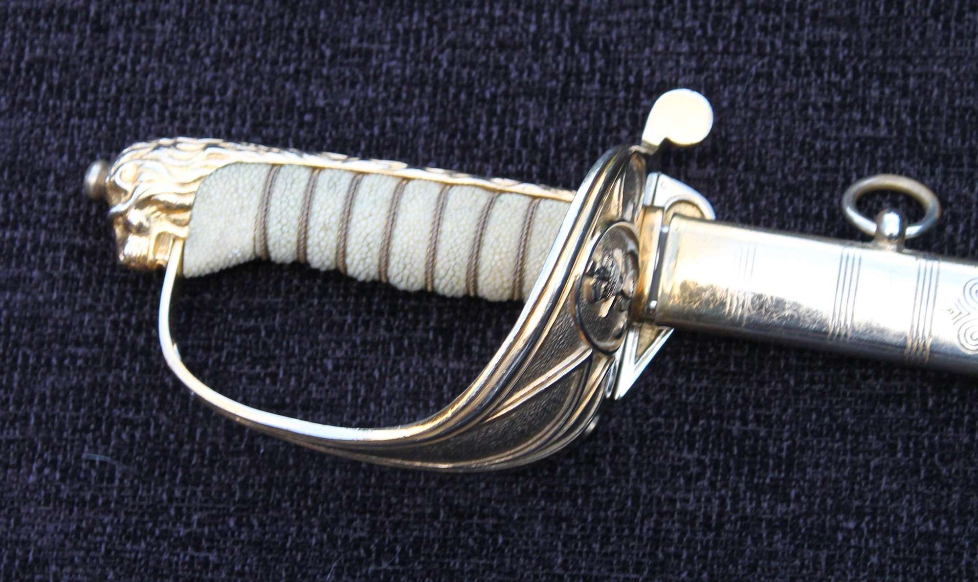 Early Elizabeth II Royal Naval Officers Sword