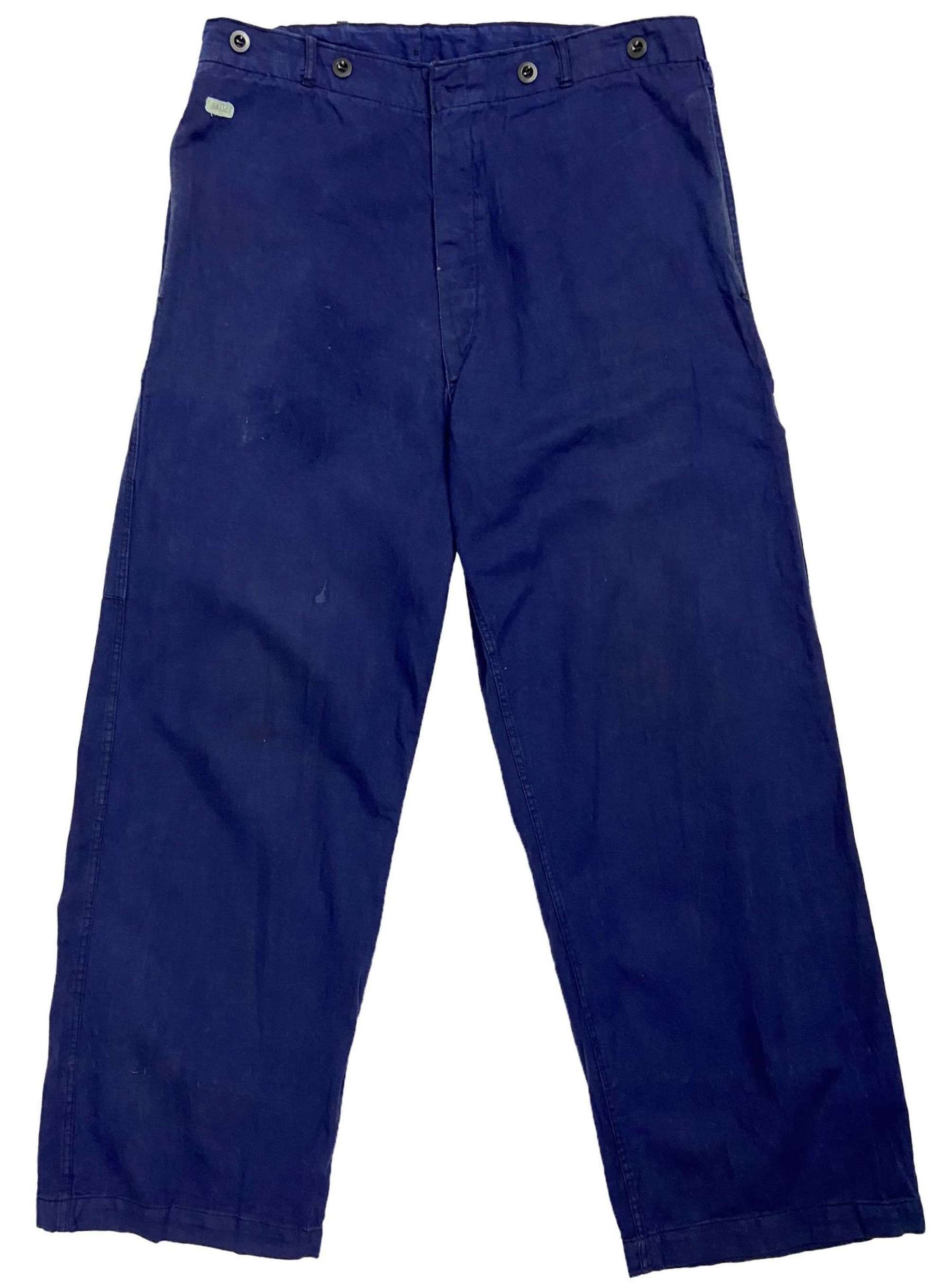 Original 1974 Dated German Military Work Trousers