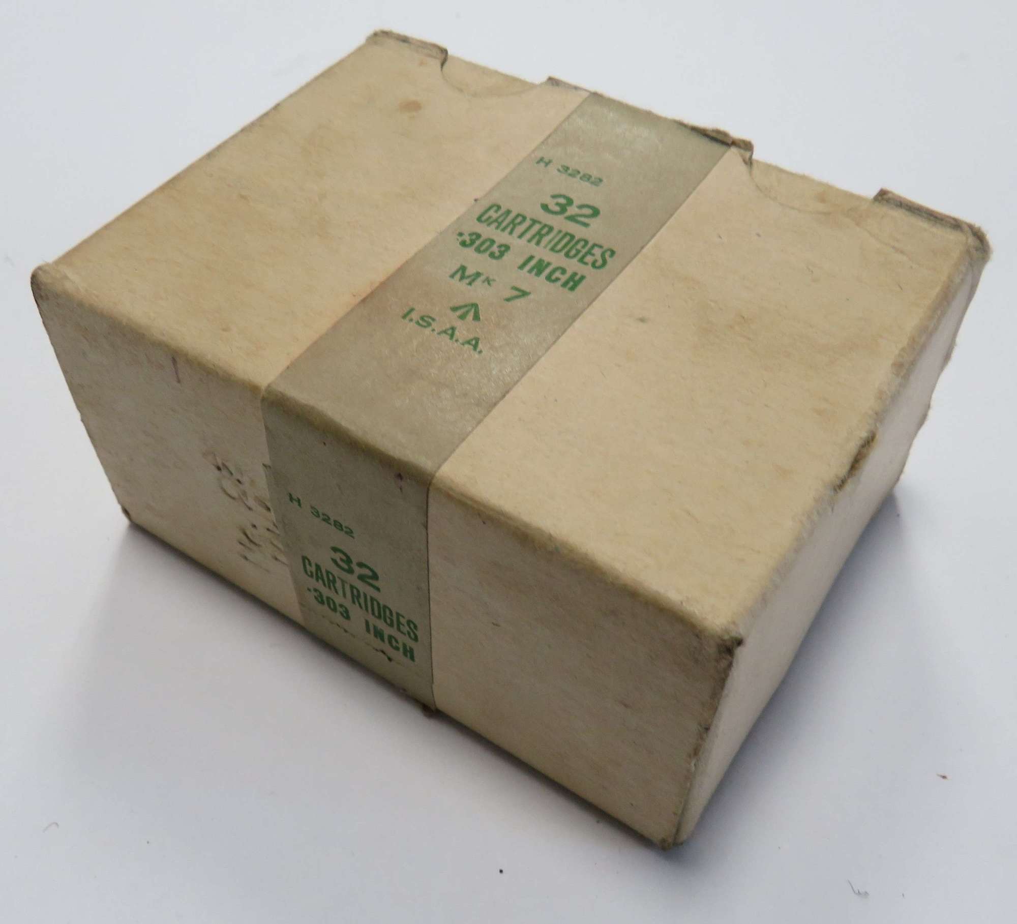 Empty supply box for .303 Ammunition