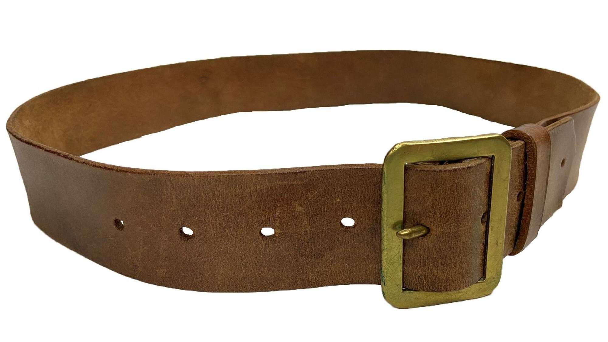 Original 1940 Dated British Army 1903 Pattern Leather Belt